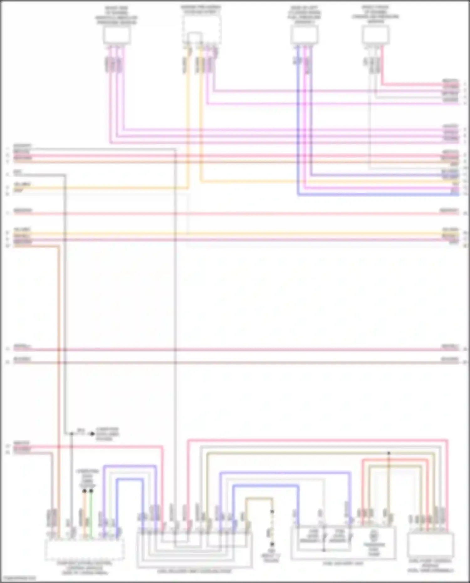 SQ7 Audi 4M facelift (2019-2024): Wiring diagram engine performance 4.0l turbo hybrid (4 of 12)