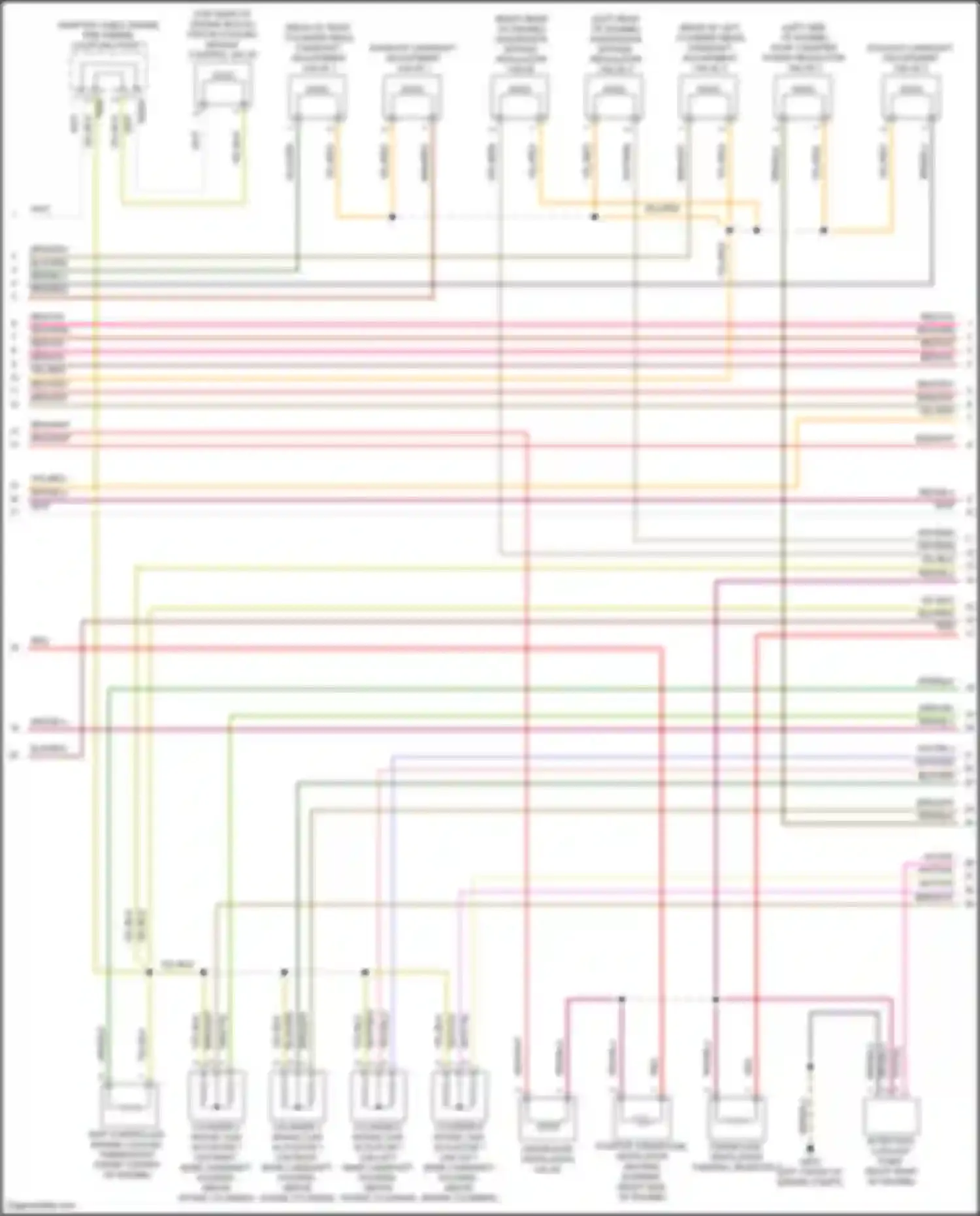 SQ7 Audi 4M facelift (2019-2024): Wiring diagram engine performance 4.0l turbo hybrid (6 of 12)