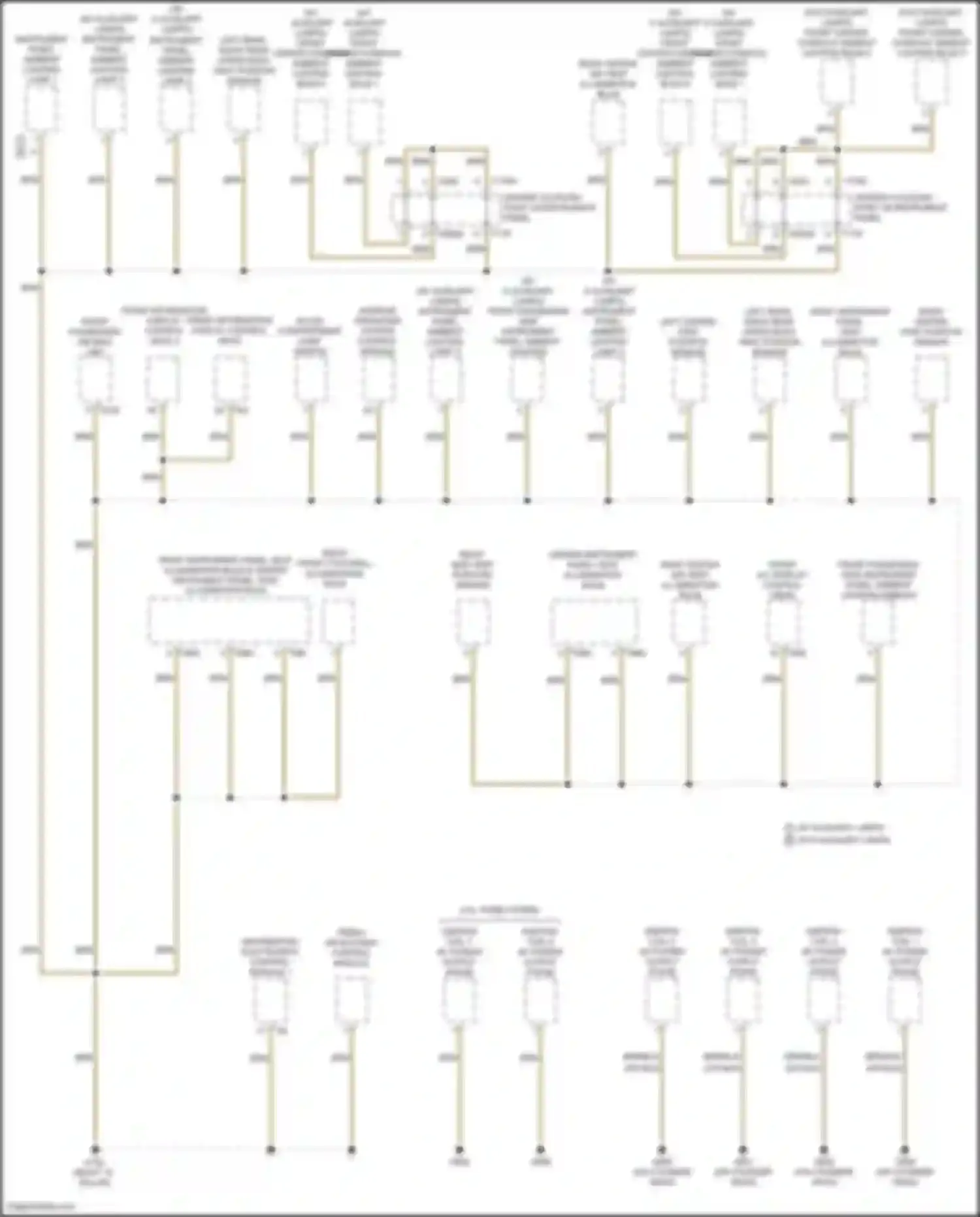 SQ7 Audi 4M facelift (2019-2024): Ground distribution circuit (6 of 10)