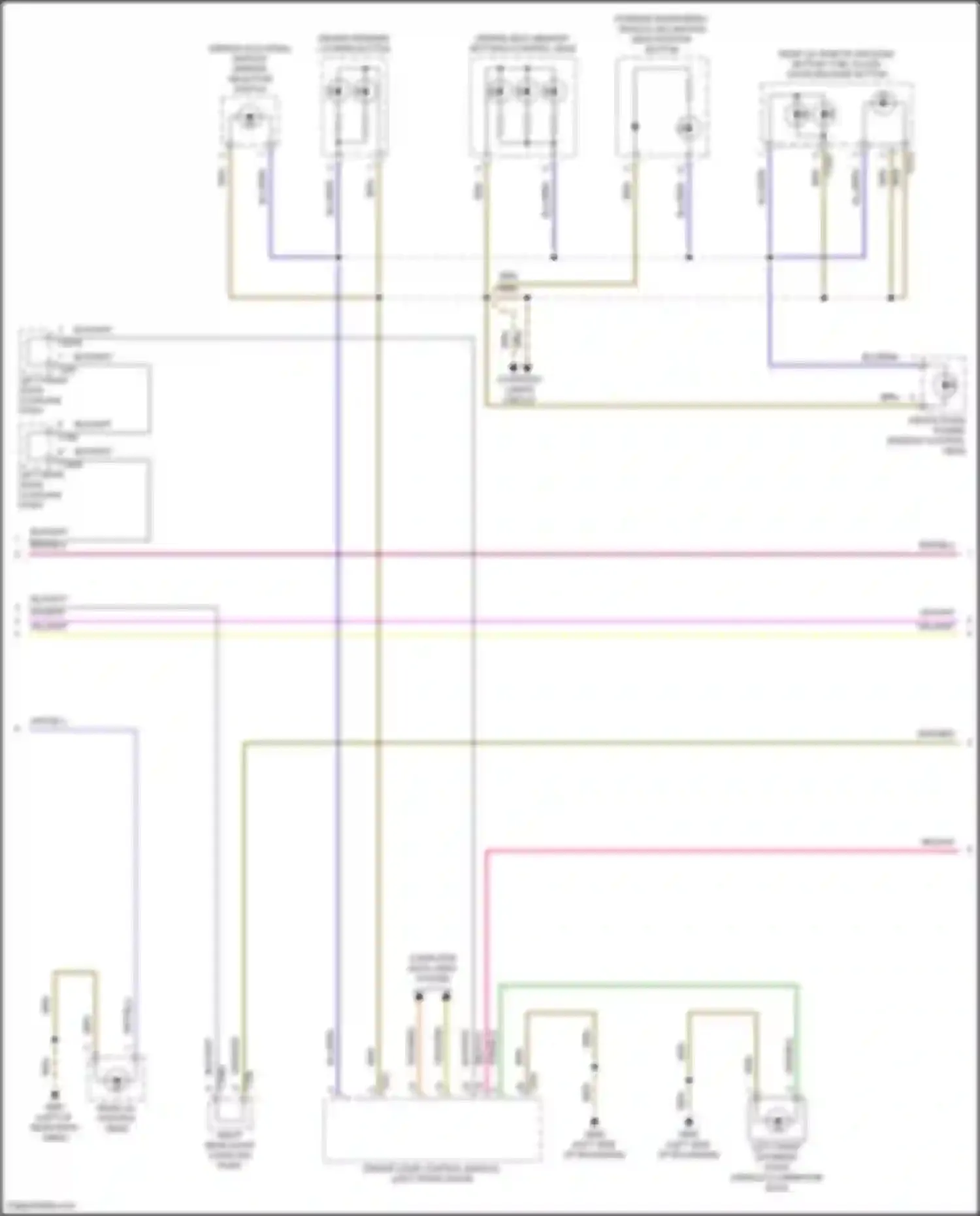 SQ7 Audi 4M facelift (2019-2024): Instrument illumination circuit (4 of 5)