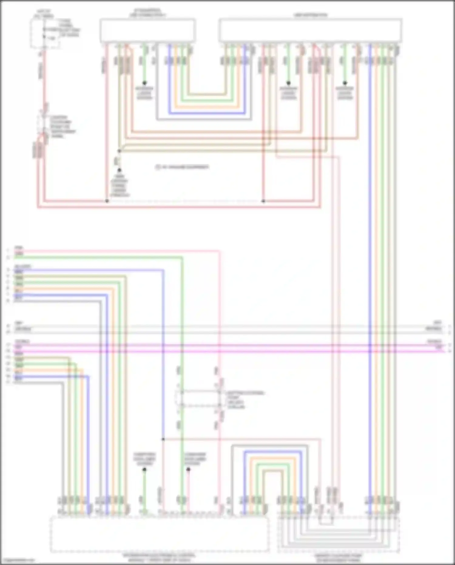 SQ7 Audi 4M facelift (2019-2024): Navigation circuit, w/ amplifier w/o high end sound (4 of 7)