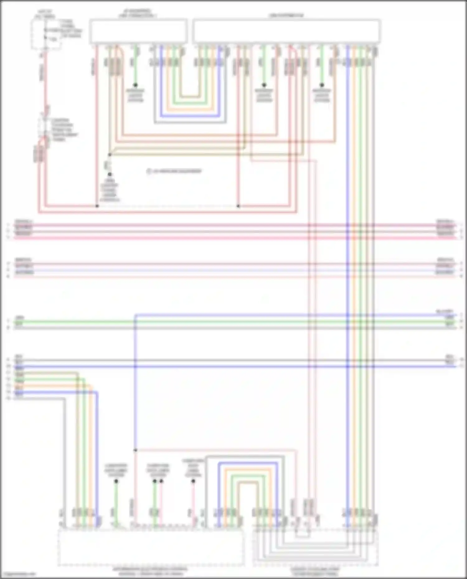 SQ7 Audi 4M facelift (2019-2024): Navigation circuit, w/o amplifier (3 of 6)