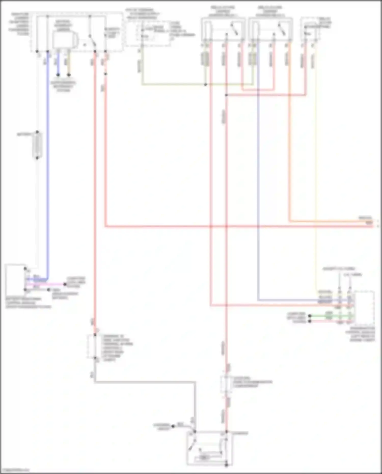 SQ7 Audi 4M facelift (2019-2024): Starting circuit (1 of 2)