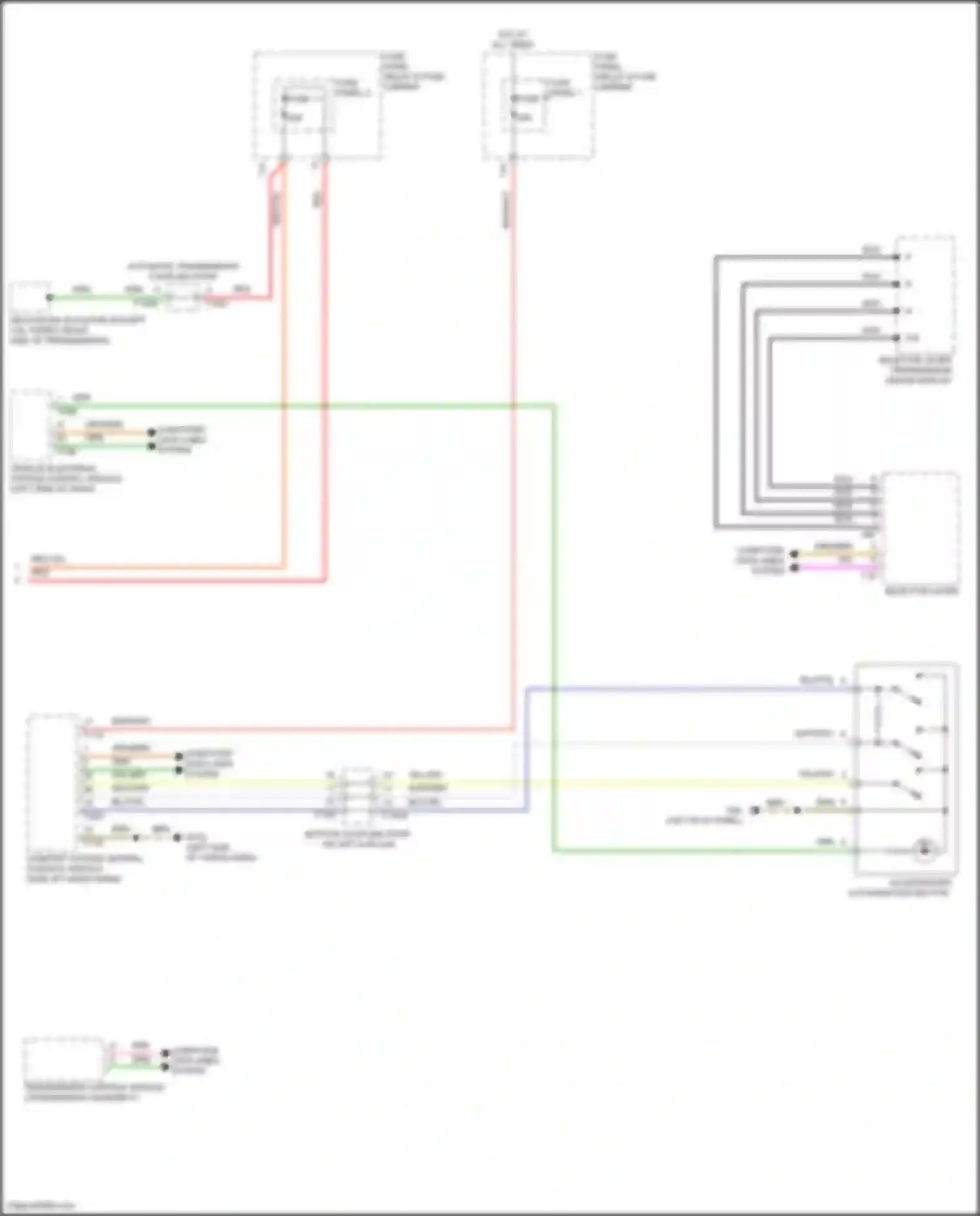 SQ7 Audi 4M facelift (2019-2024): Starting circuit (2 of 2)