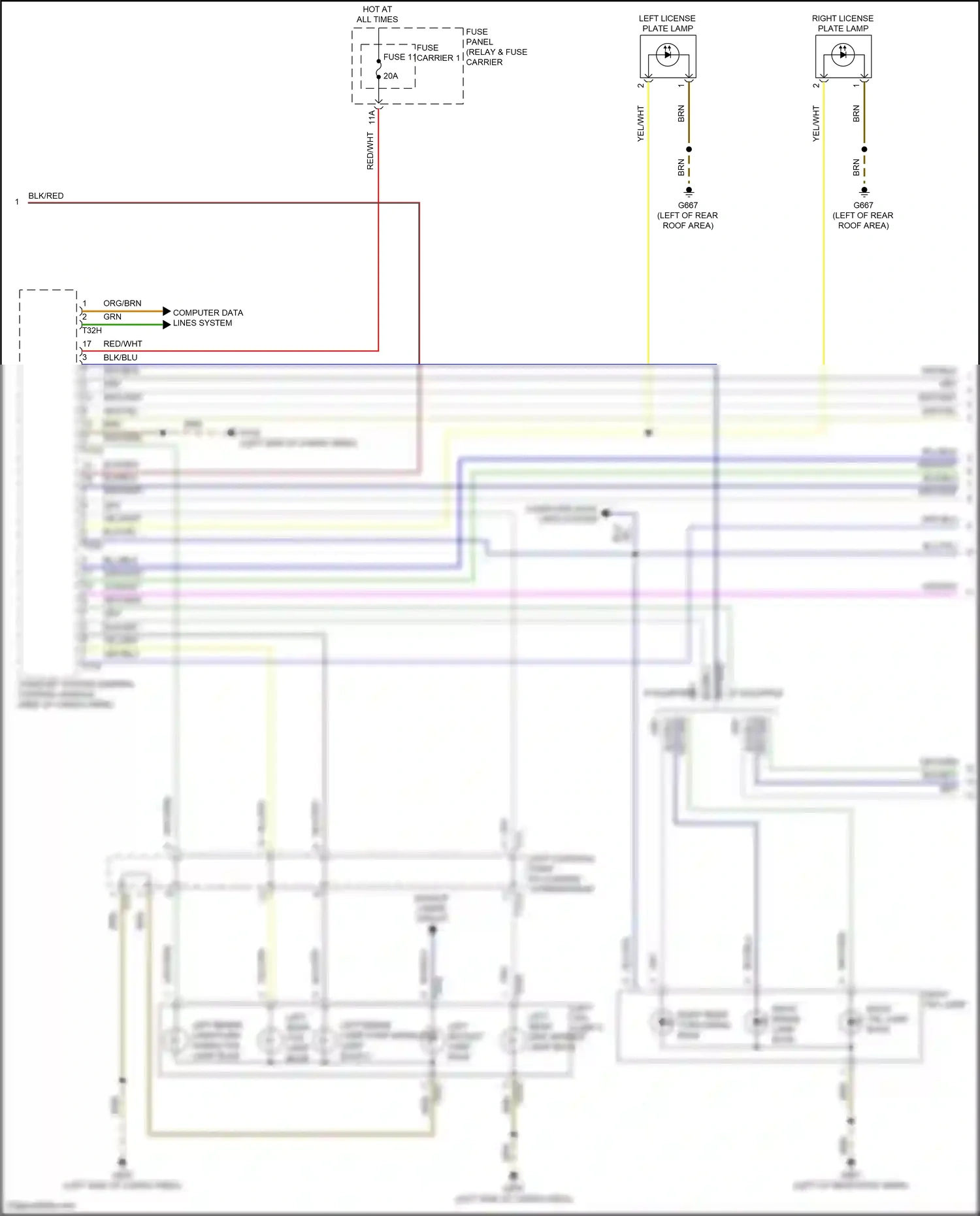 Audi SQ7 4M facelift (2019-2024) computer data lines system wiring diagram  (106 of 147)