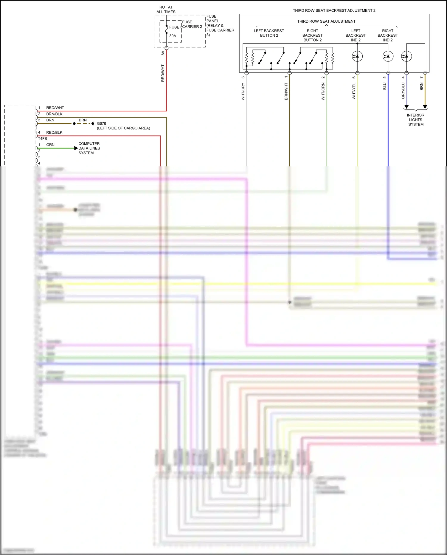 Audi SQ7 4M facelift (2019-2024) computer data lines system wiring diagram  (80 of 147)