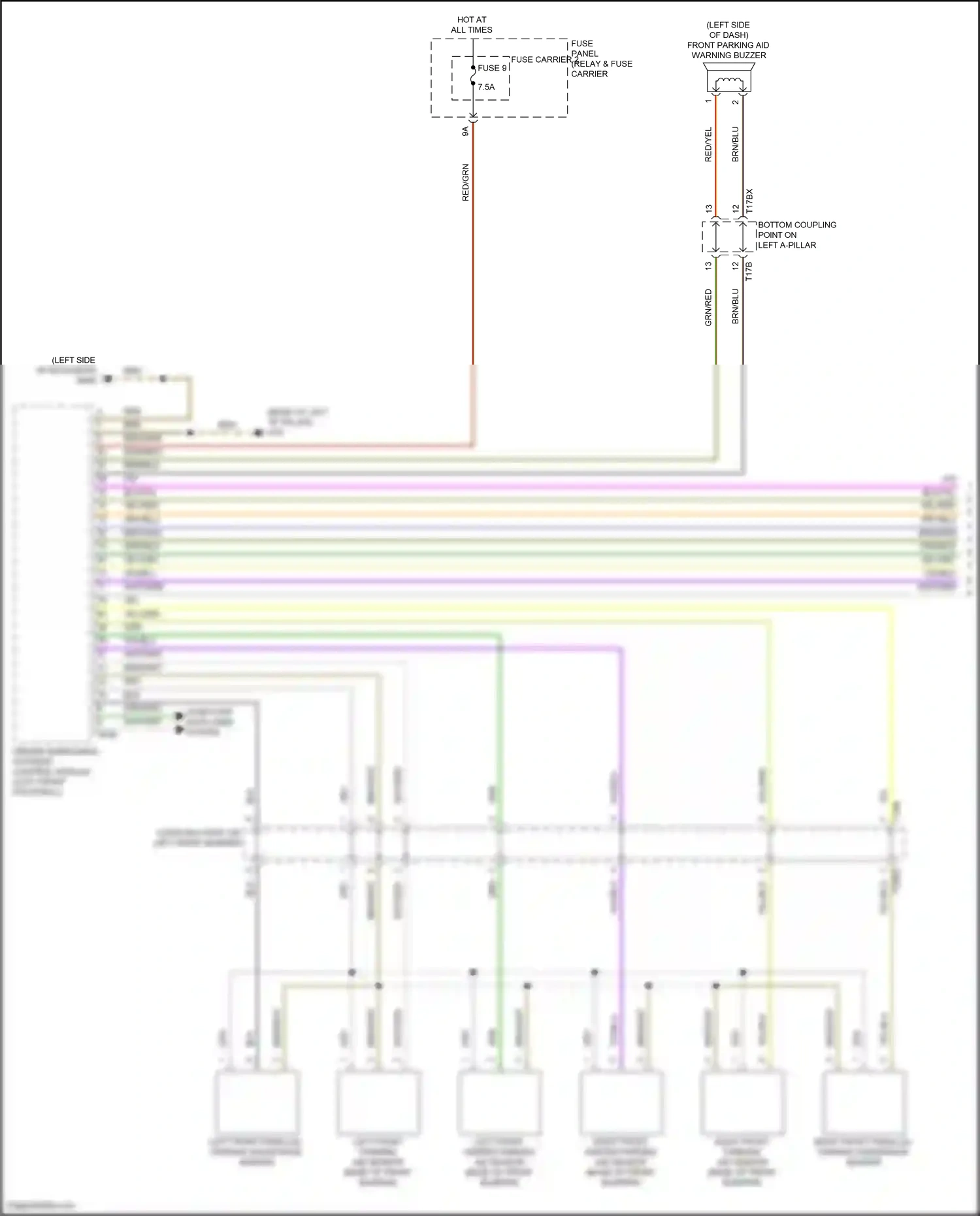 Audi SQ7 4M facelift (2019-2024) computer data lines system wiring diagram  (57 of 147)