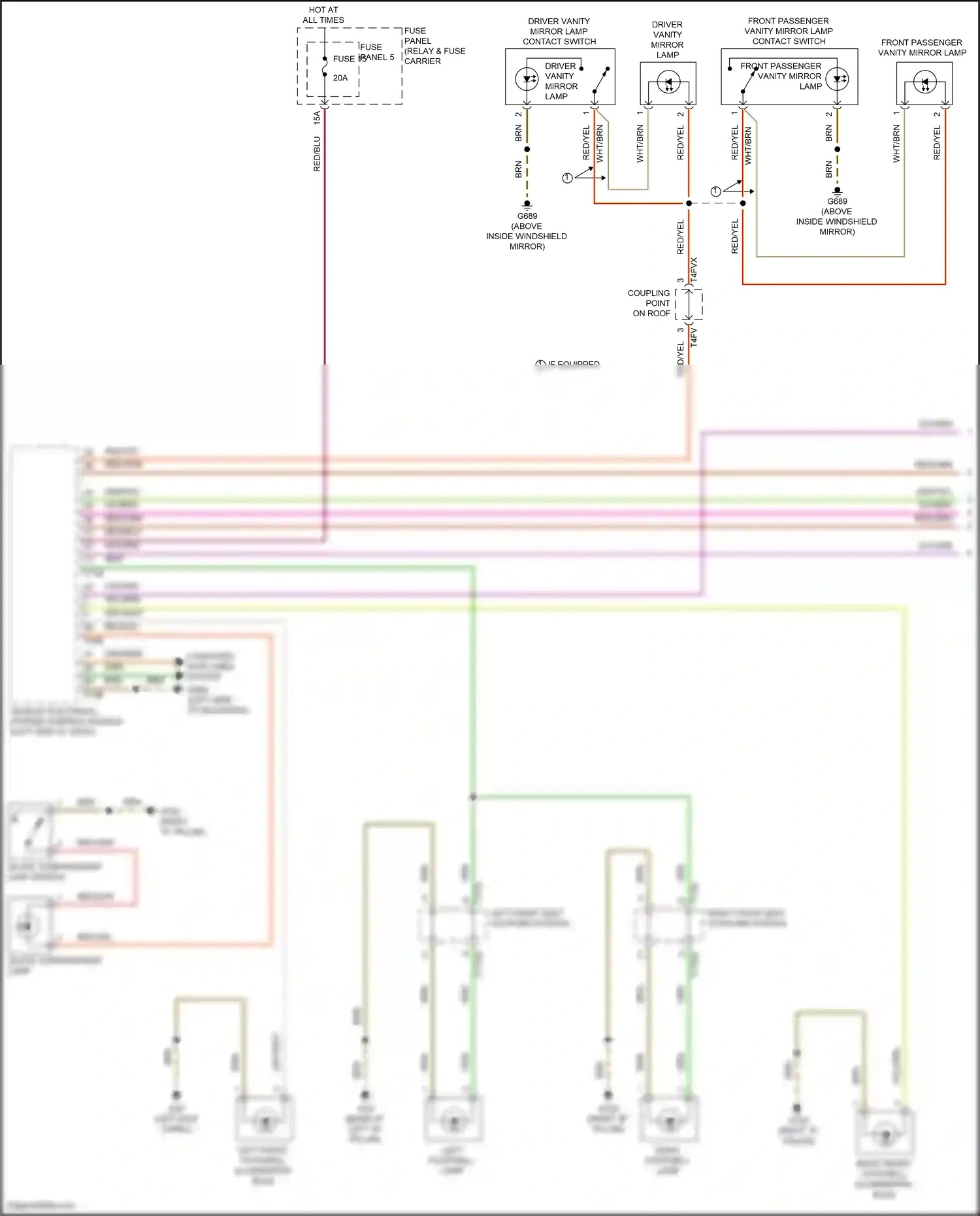 Audi SQ7 4M facelift (2019-2024) computer data lines system wiring diagram  (81 of 147)
