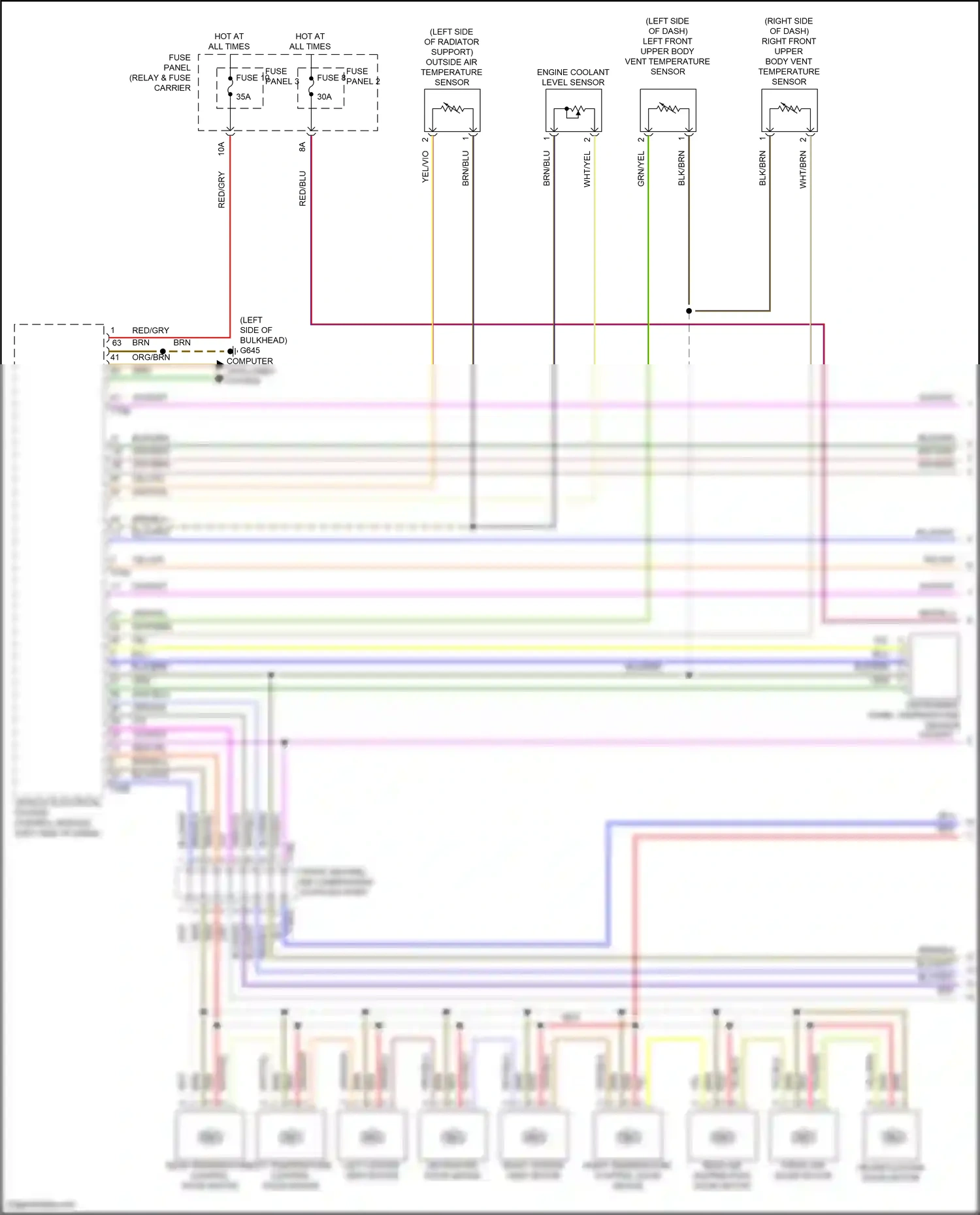 Audi SQ7 4M facelift (2019-2024) computer data lines system wiring diagram  (91 of 147)