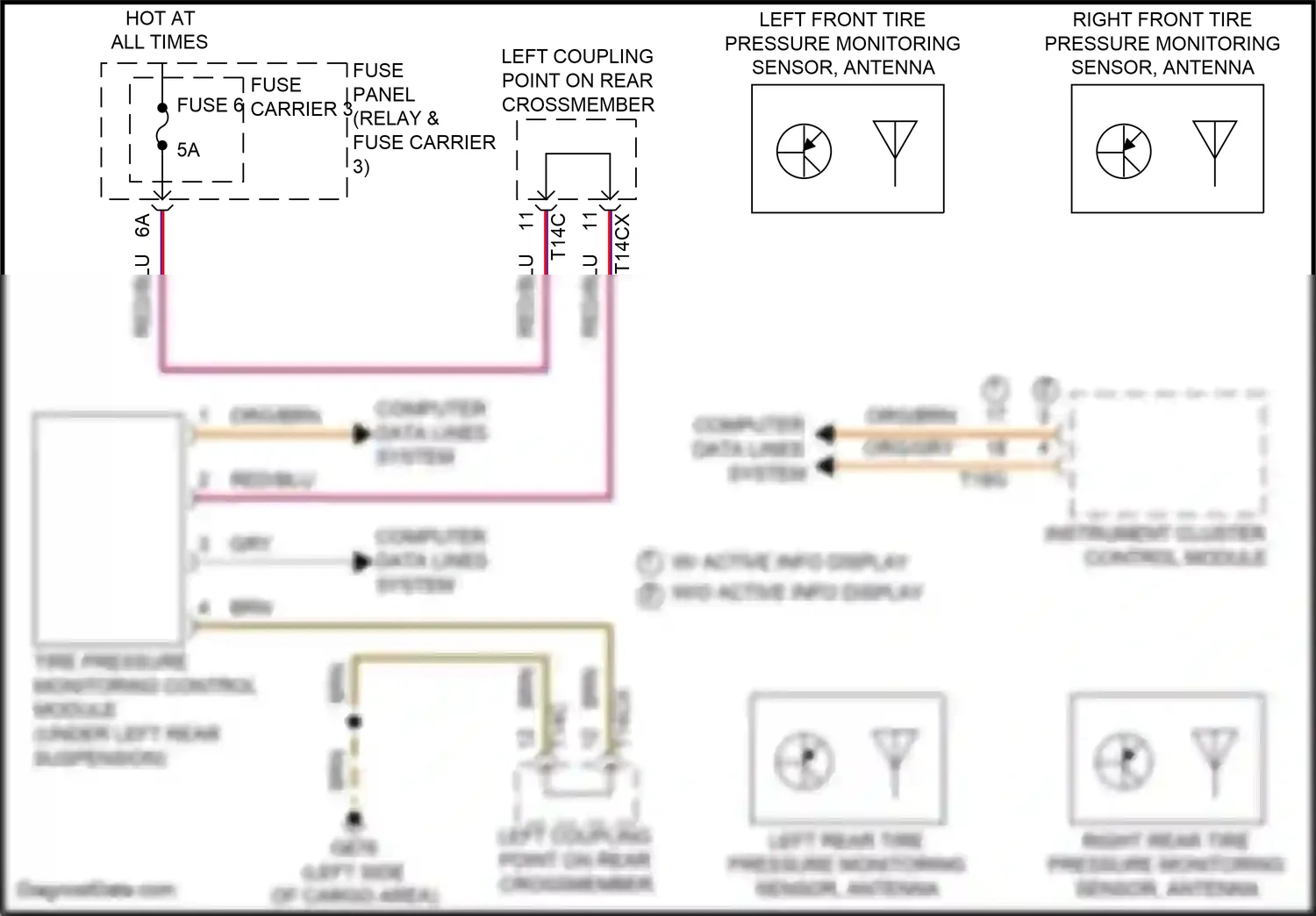 Audi SQ7 4M facelift (2019-2024) computer data lines system wiring diagram  (109 of 147)