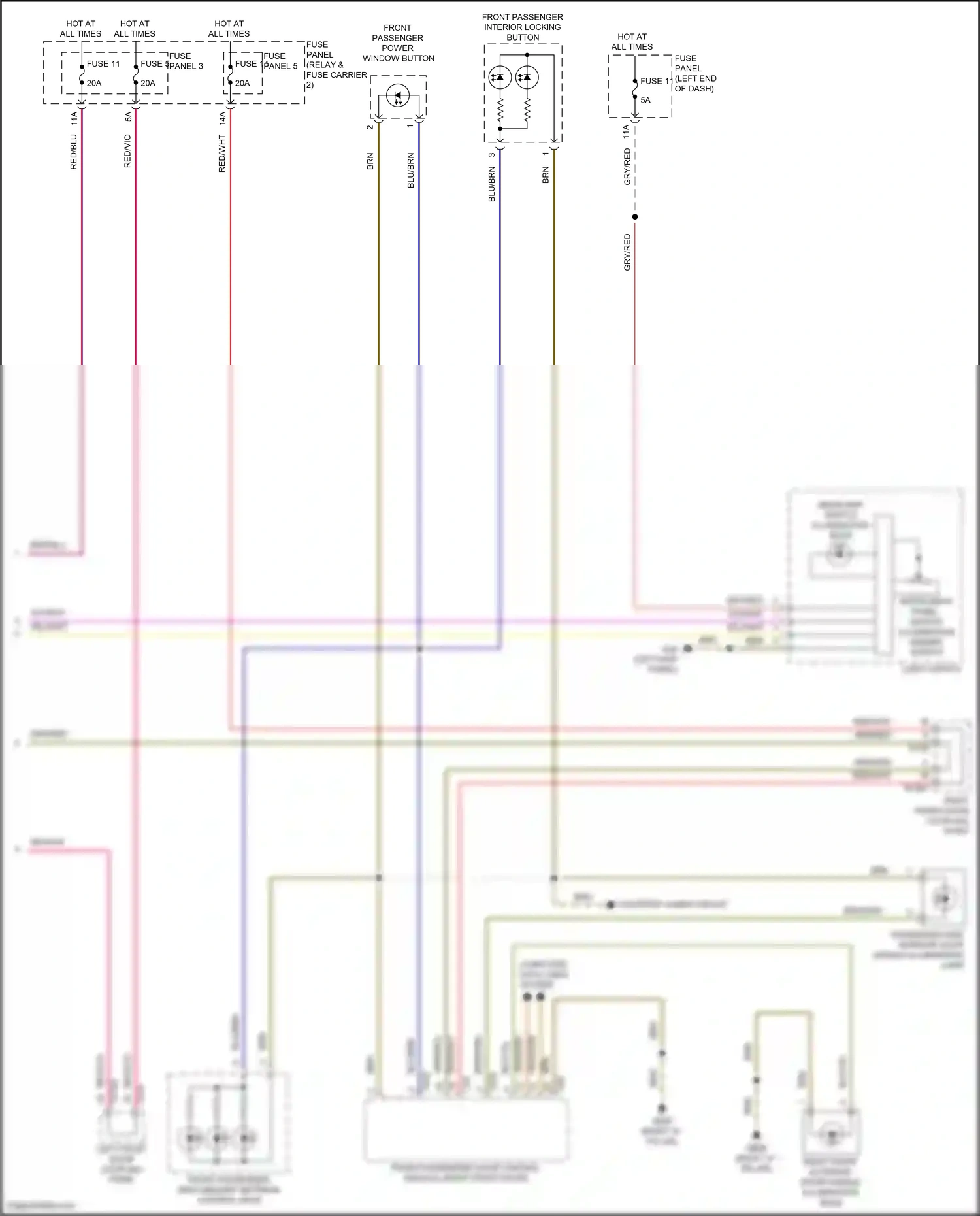 Audi SQ7 4M facelift (2019-2024) computer data lines system wiring diagram  (89 of 147)