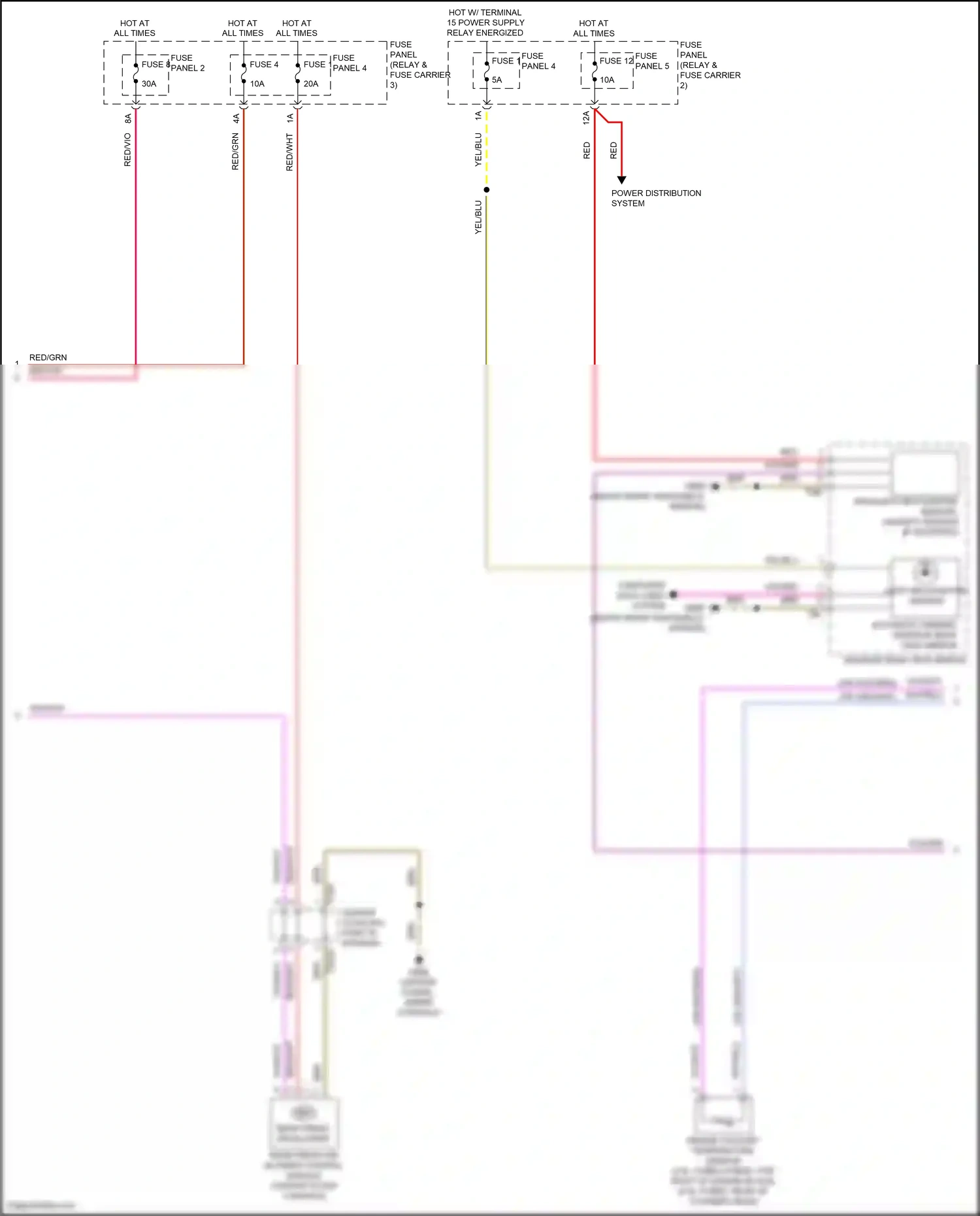 Audi SQ7 4M facelift (2019-2024) computer data lines system wiring diagram  (97 of 147)