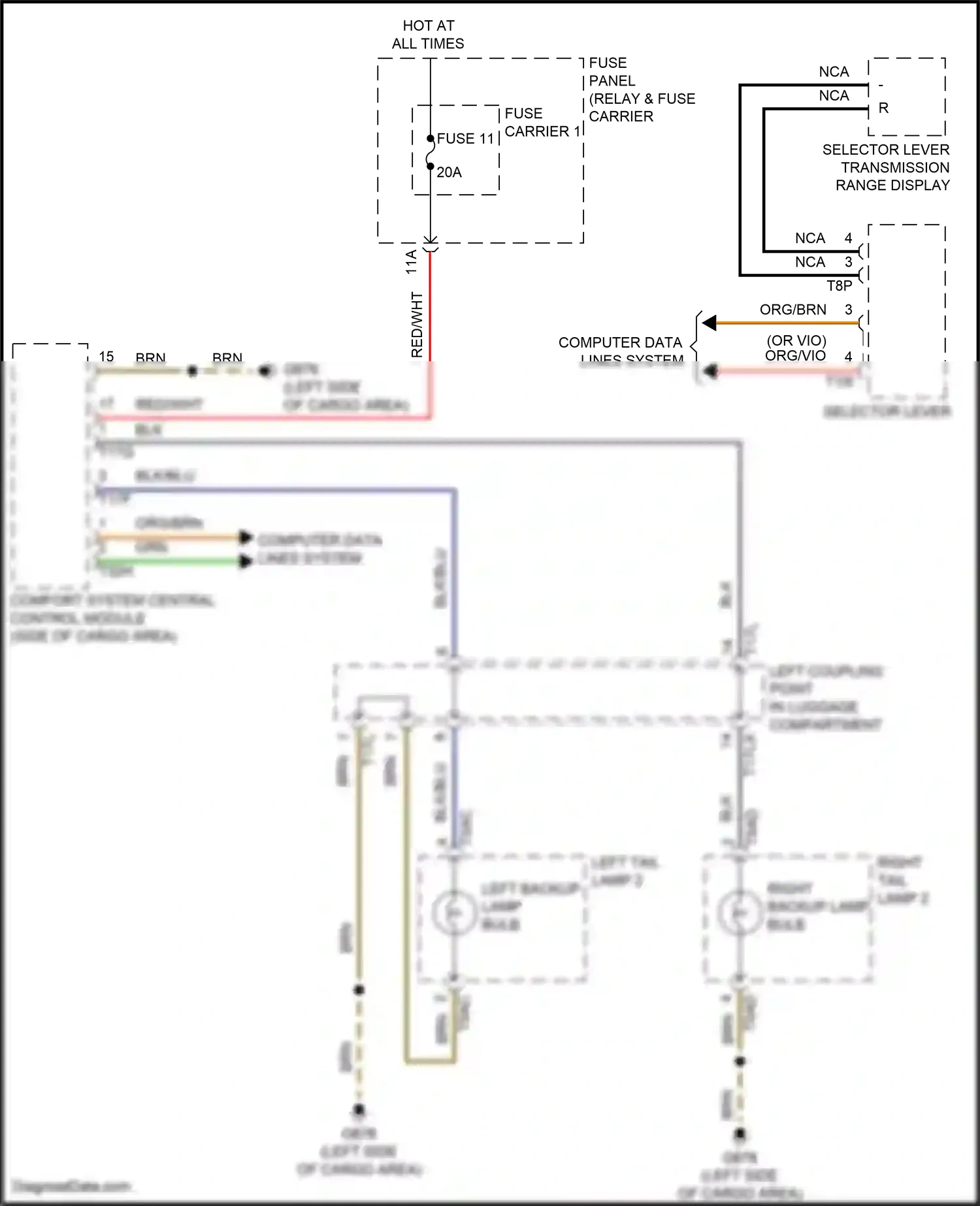 Audi SQ7 4M facelift (2019-2024) computer data lines system wiring diagram  (102 of 147)