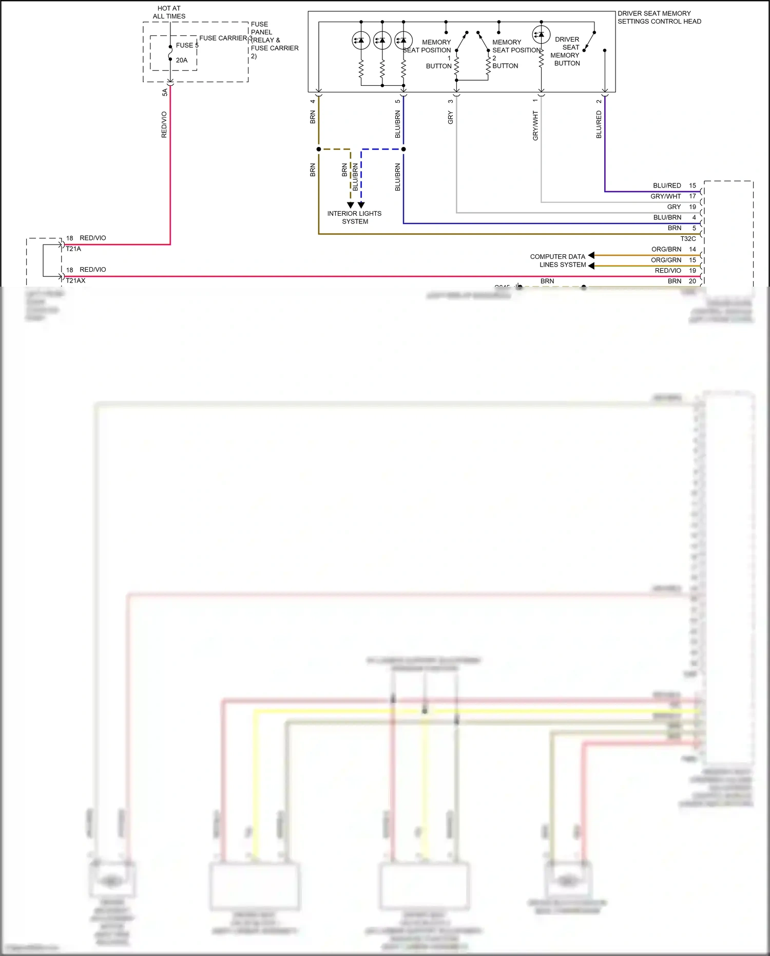 Audi SQ7 4M facelift (2019-2024) computer data lines system wiring diagram  (11 of 147)
