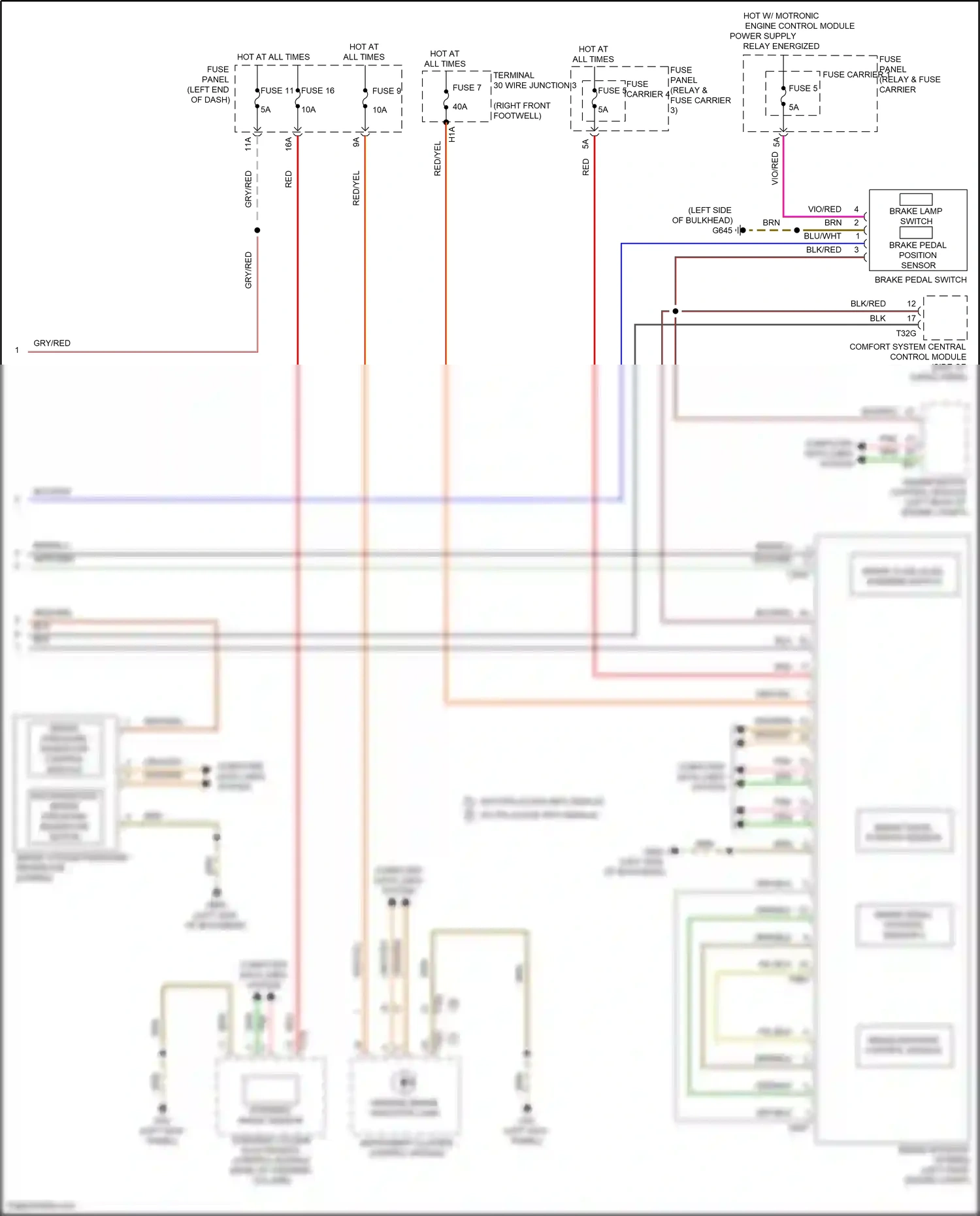 Audi SQ7 4M facelift (2019-2024) computer data lines system wiring diagram  (113 of 147)