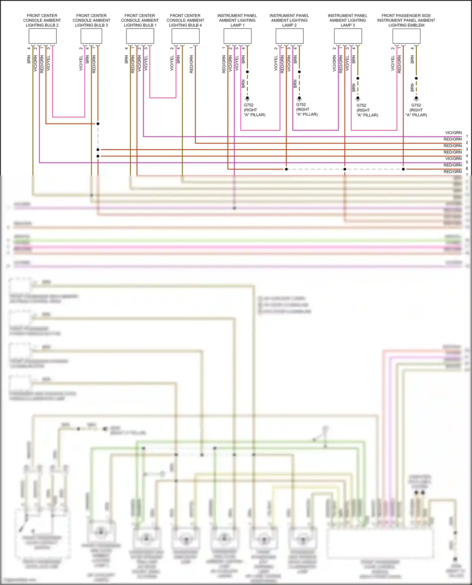 Audi SQ7 4M facelift (2019-2024) computer data lines system wiring diagram  (82 of 147)