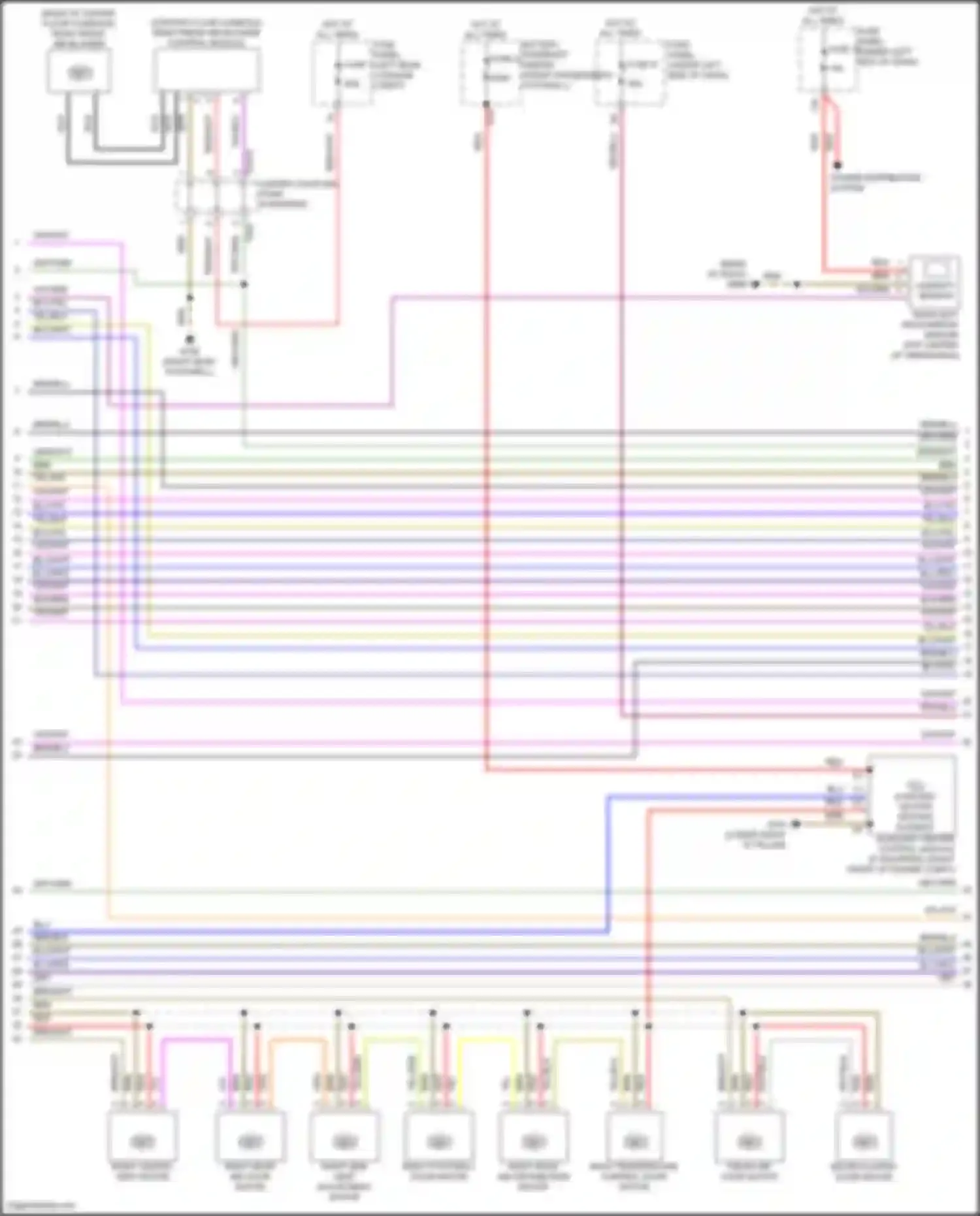 SQ8 Audi I facelift (2023-2024): Automatic a/c circuit, w/ climatronic w/ multi-zone controls (2 of 5)