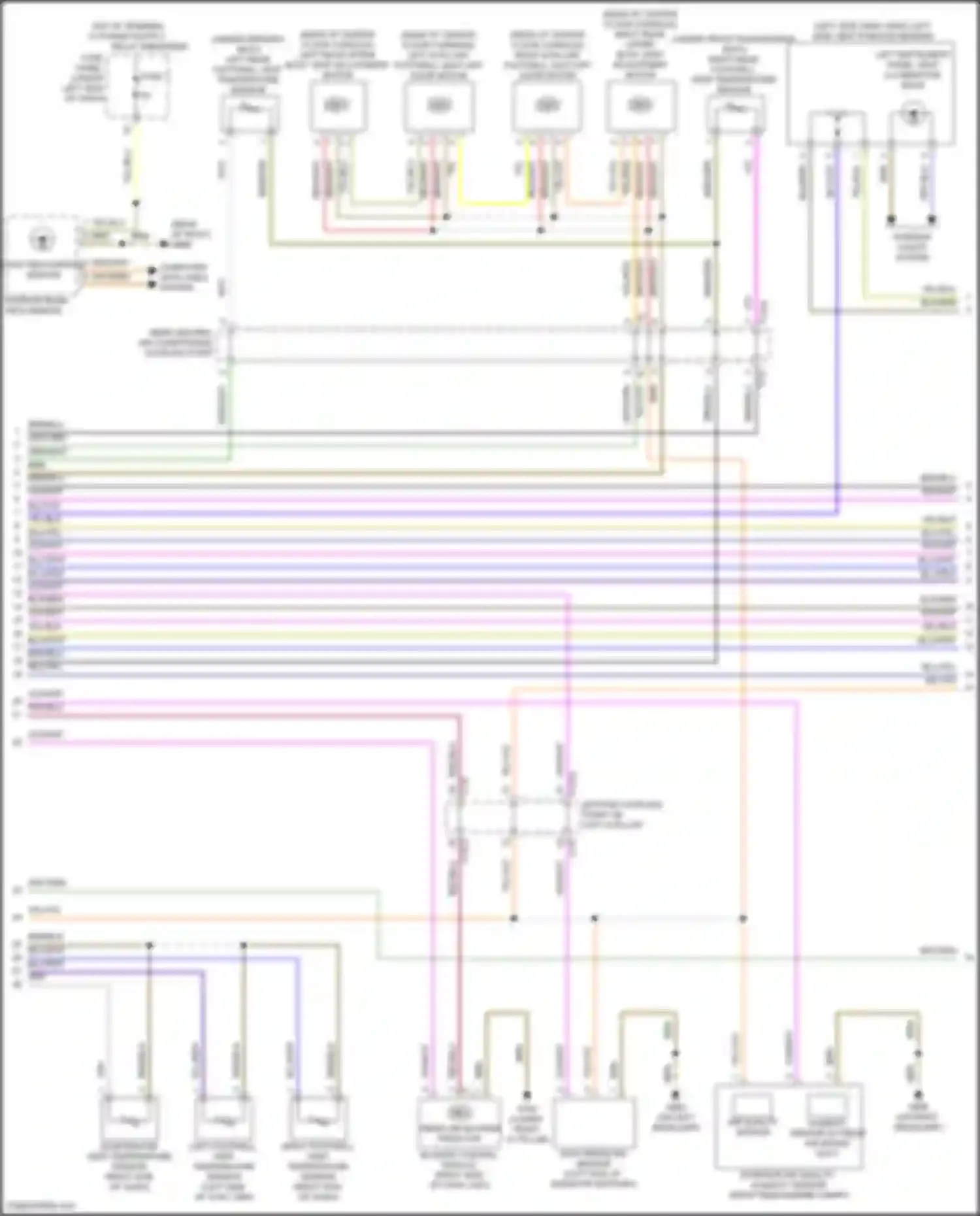 SQ8 Audi I facelift (2023-2024): Automatic a/c circuit, w/ climatronic w/ multi-zone controls (3 of 5)
