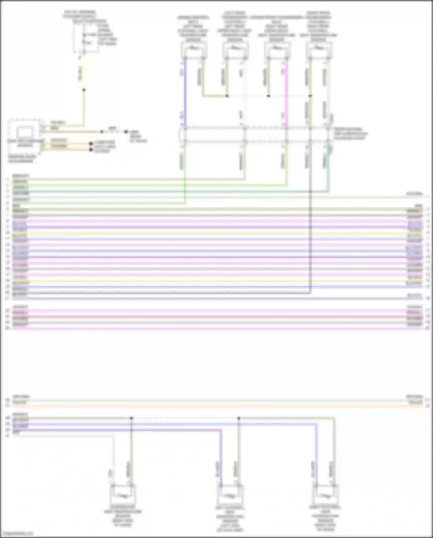 SQ8 Audi I facelift (2023-2024): Automatic a/c circuit, w/o climatronic (3 of 6)