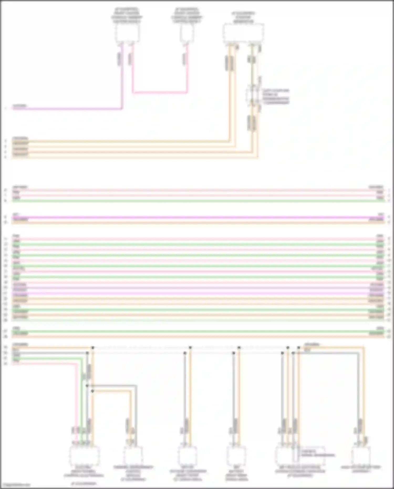 SQ8 Audi I facelift (2023-2024): Computer data lines circuit (4 of 9)