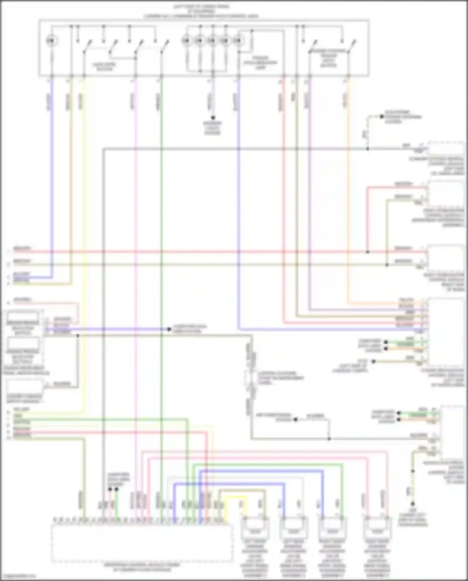 SQ8 Audi I facelift (2023-2024): Level control circuit (2 of 2)
