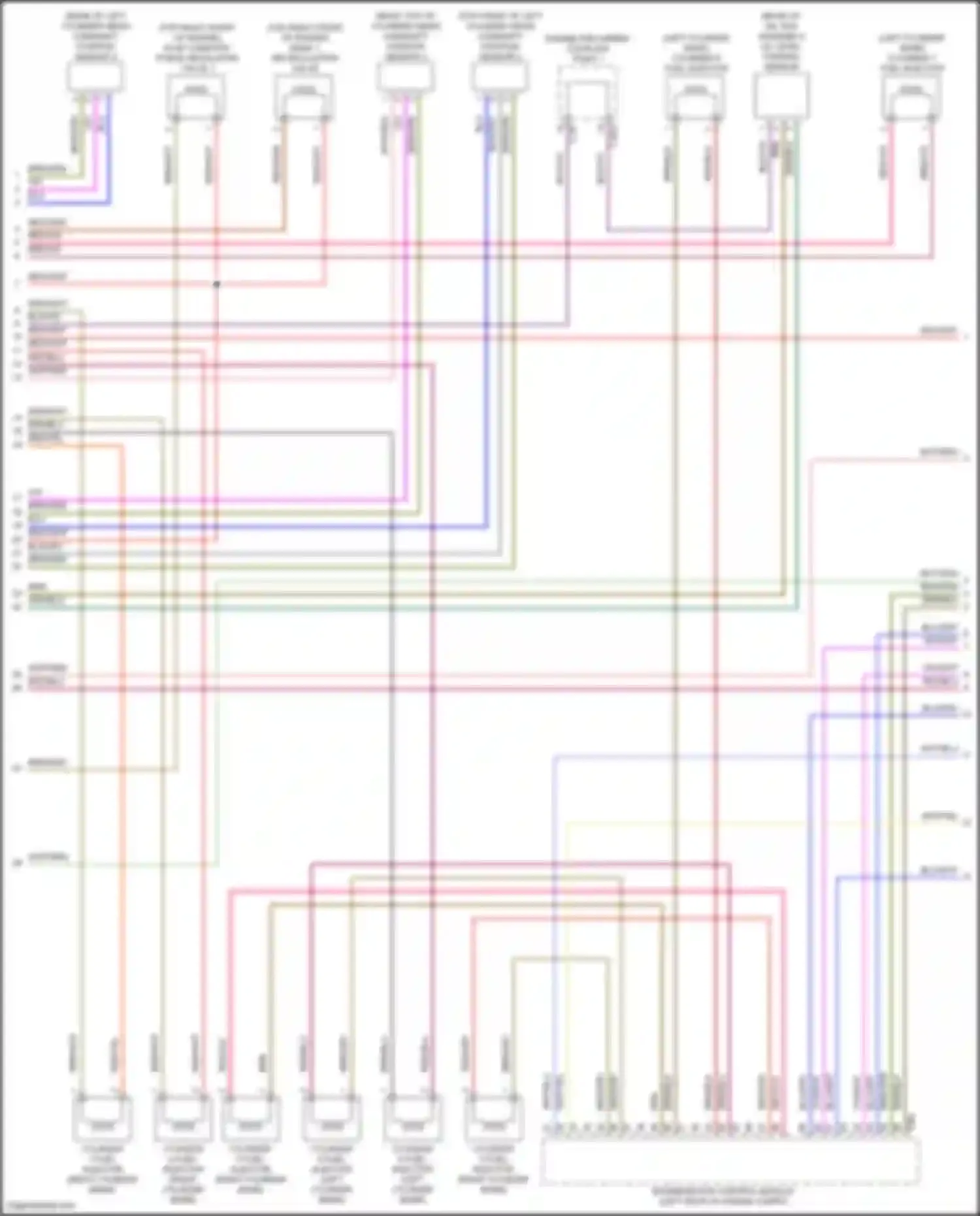 SQ8 Audi I facelift (2023-2024): Wiring diagram engine performance 4.0l turbo hybrid (10 of 15)