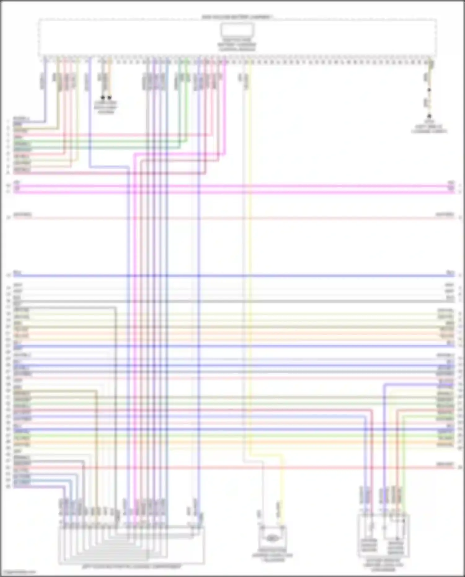 SQ8 Audi I facelift (2023-2024): Wiring diagram engine performance 4.0l turbo hybrid (14 of 15)