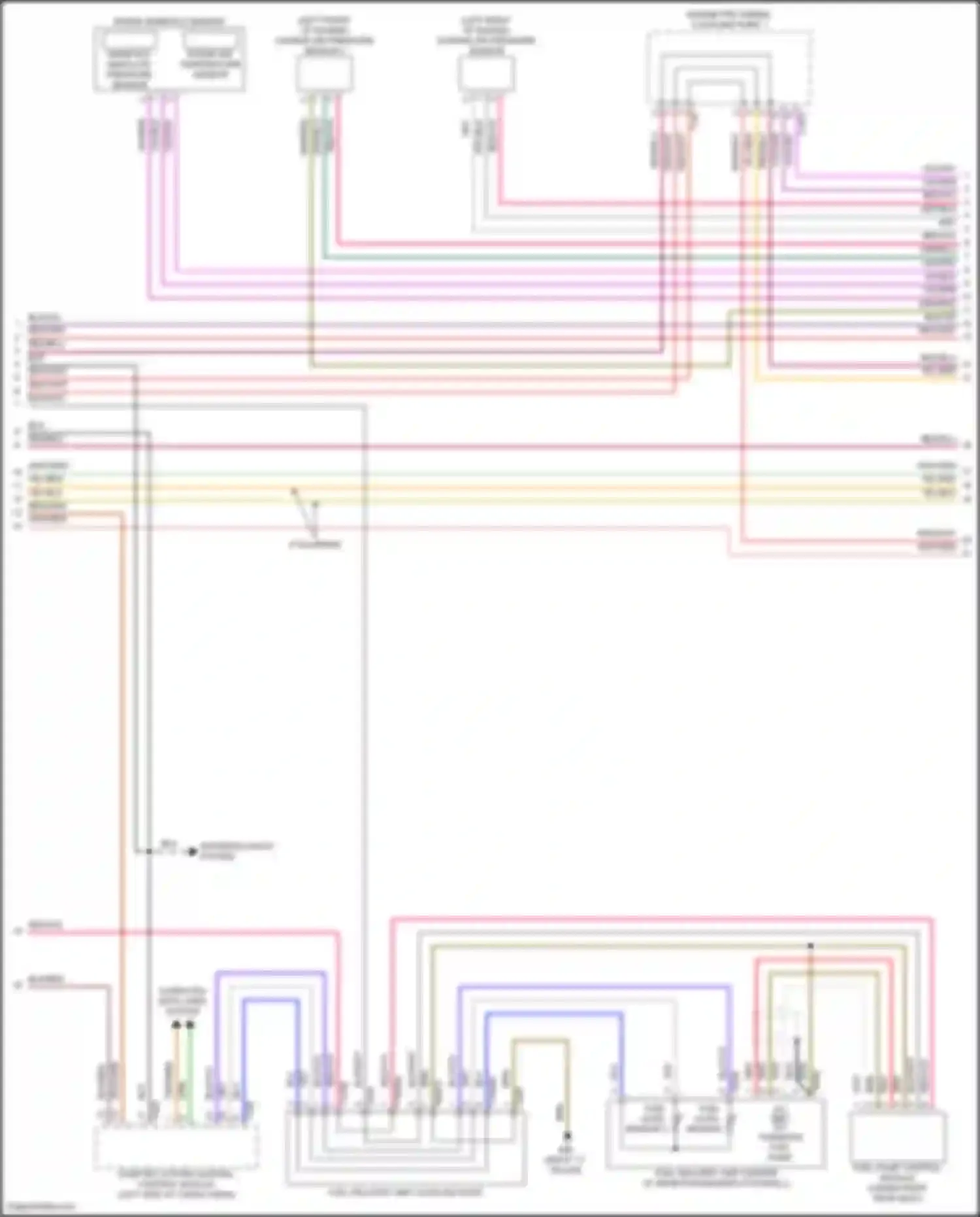 SQ8 Audi I facelift (2023-2024): Wiring diagram engine performance 4.0l turbo hybrid (4 of 15)