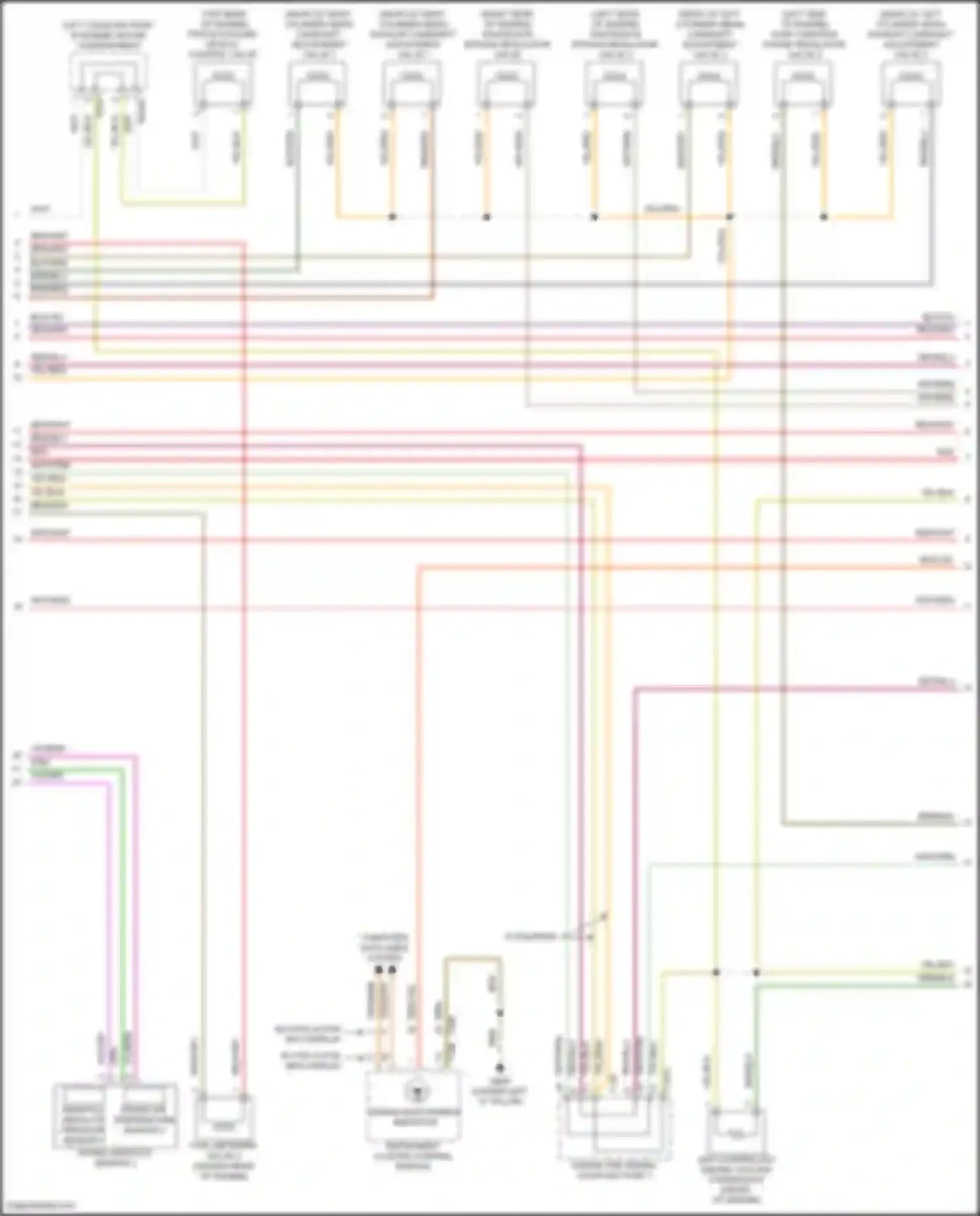 SQ8 Audi I facelift (2023-2024): Wiring diagram engine performance 4.0l turbo hybrid (6 of 15)