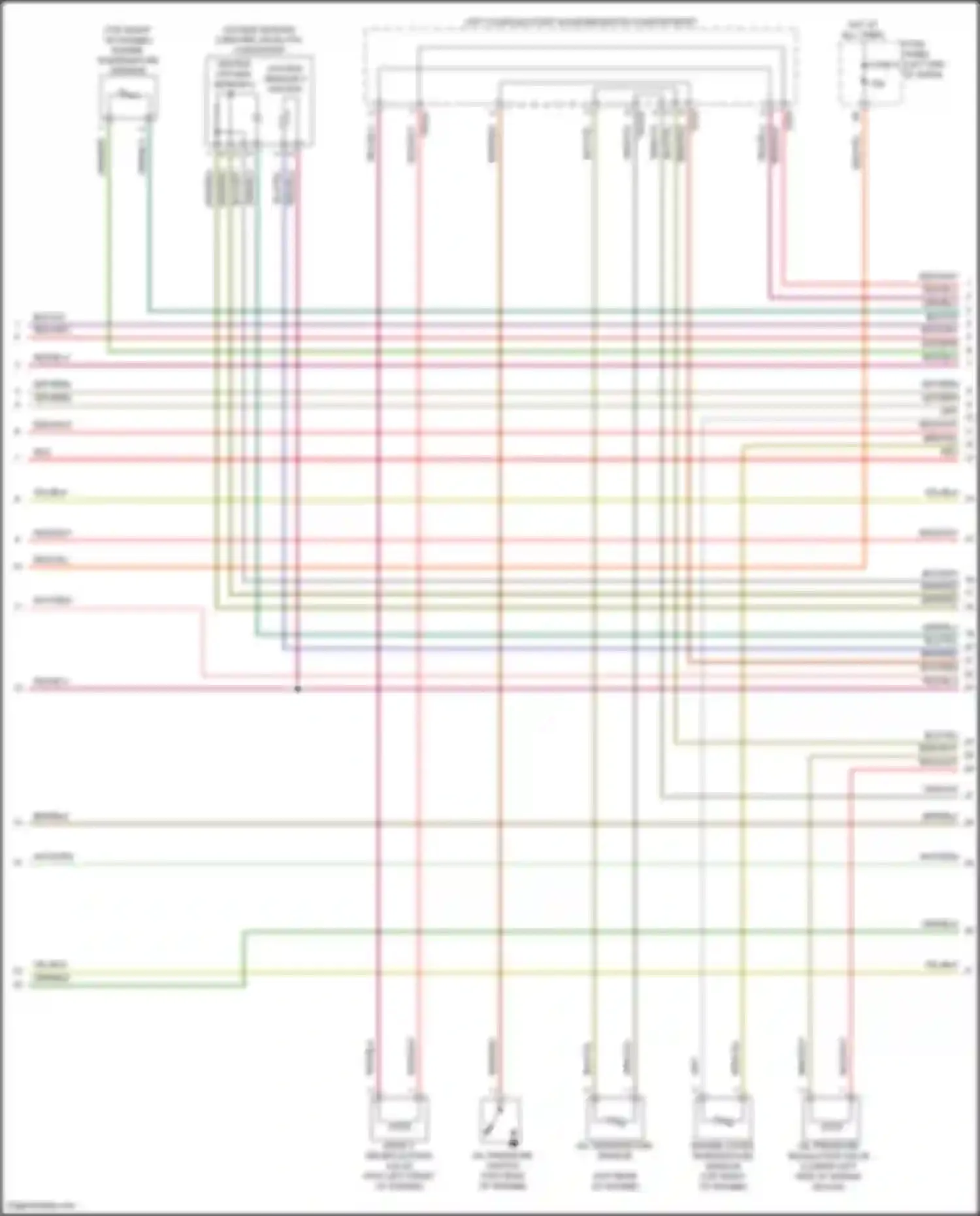 SQ8 Audi I facelift (2023-2024): Wiring diagram engine performance 4.0l turbo hybrid (7 of 15)