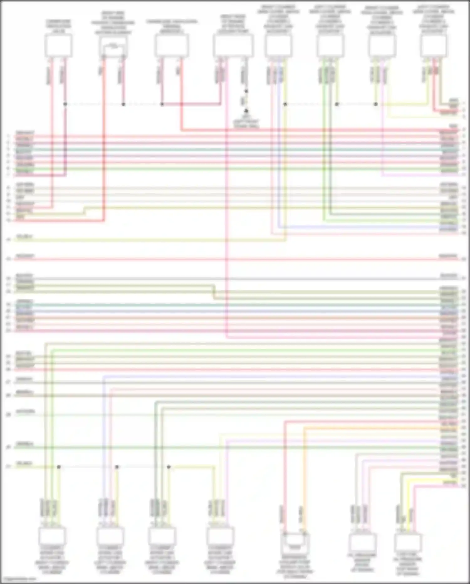 SQ8 Audi I facelift (2023-2024): Wiring diagram engine performance 4.0l turbo hybrid (8 of 15)