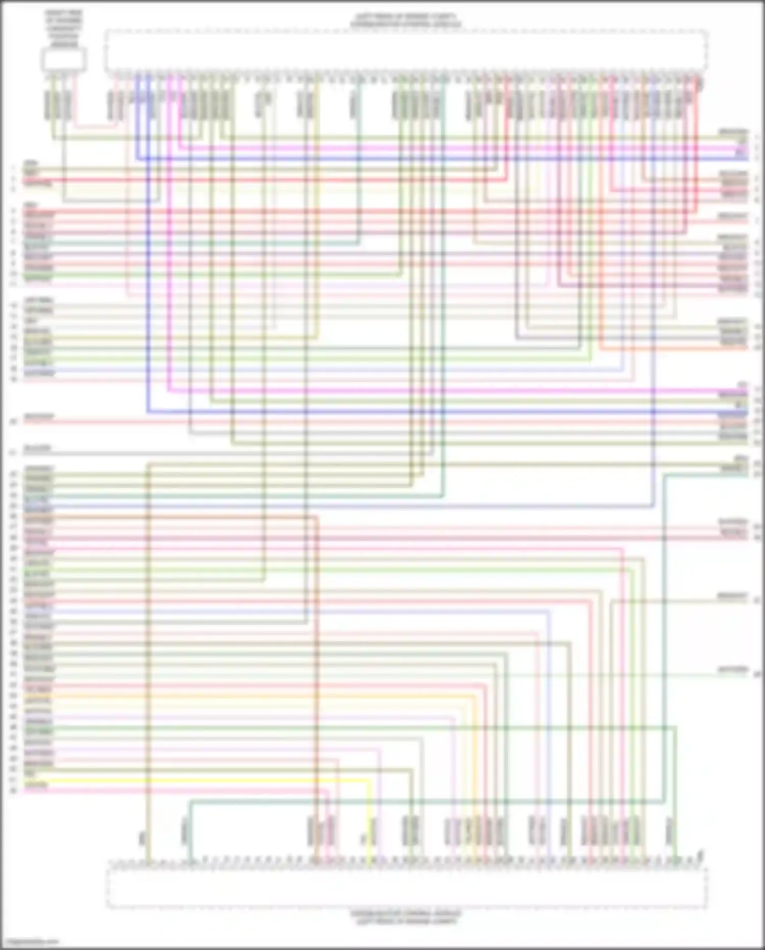 SQ8 Audi I facelift (2023-2024): Wiring diagram engine performance 4.0l turbo hybrid (9 of 15)