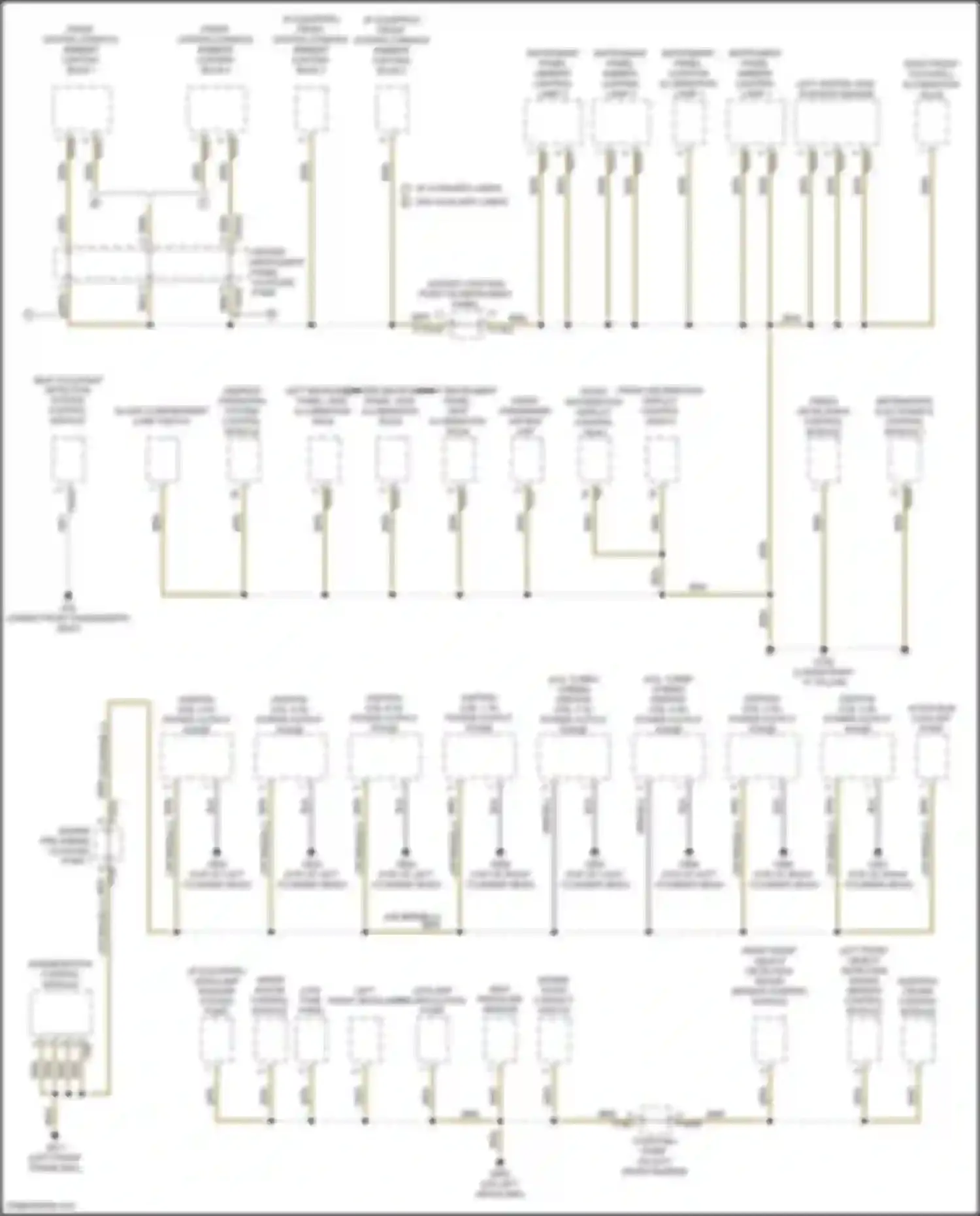 SQ8 Audi I facelift (2023-2024): Ground distribution circuit (6 of 7)