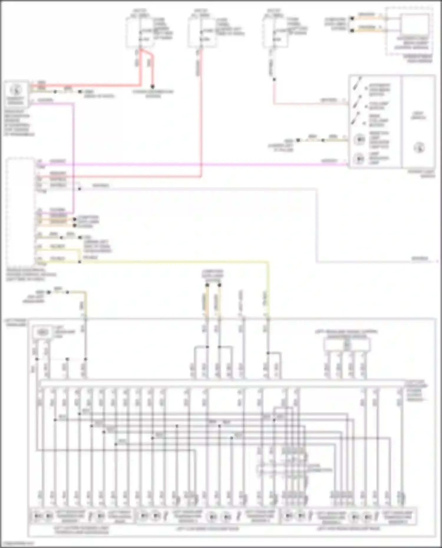 SQ8 Audi I facelift (2023-2024): Headlights circuit, w/ matrix beam (1 of 2)