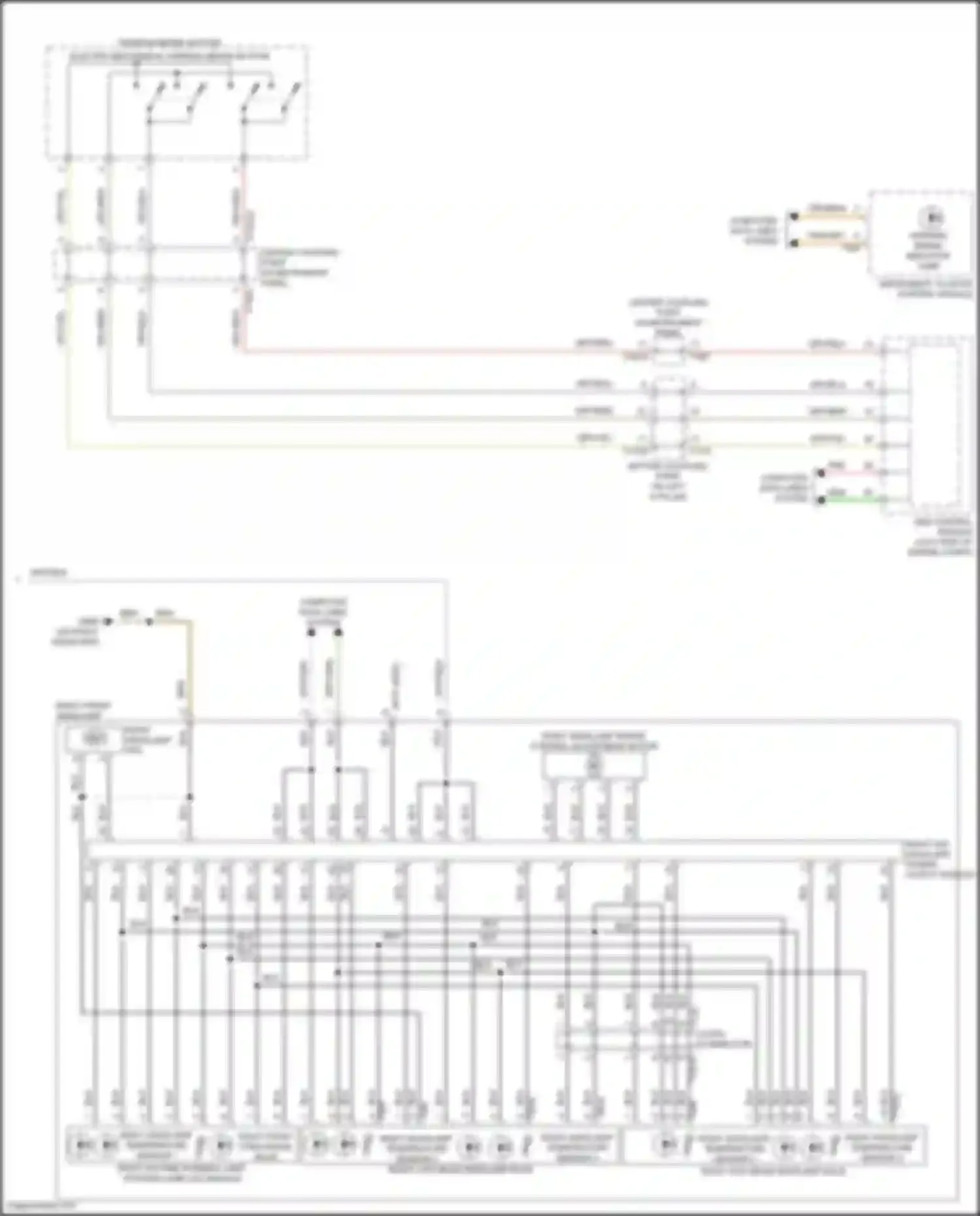 SQ8 Audi I facelift (2023-2024): Headlights circuit, w/ matrix beam (2 of 2)