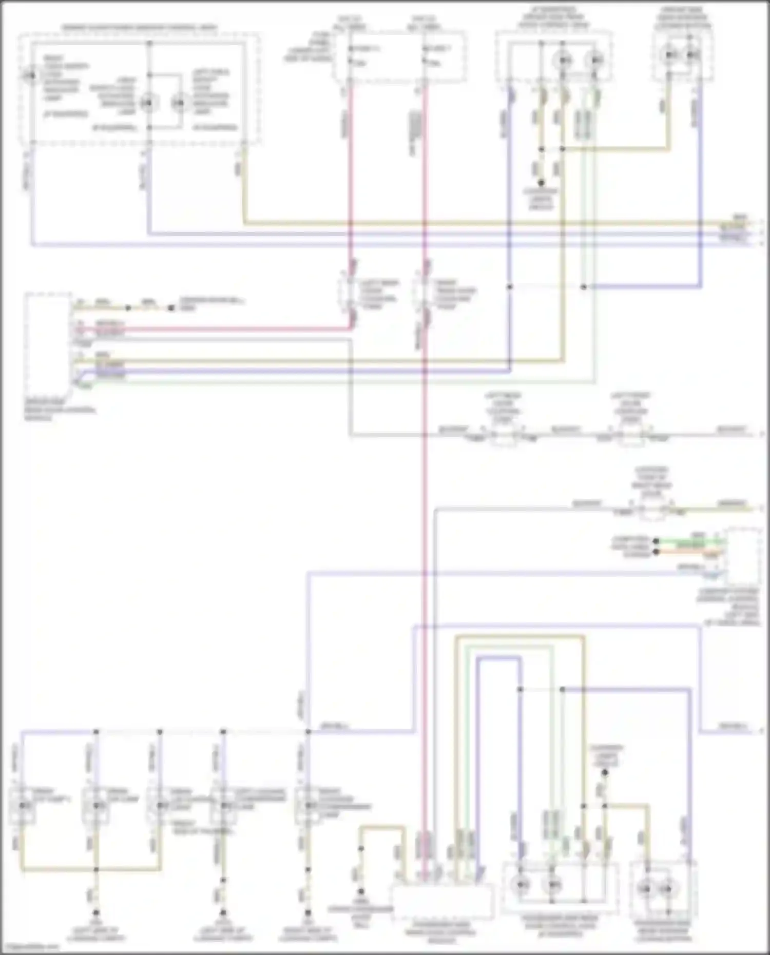 SQ8 Audi I facelift (2023-2024): Instrument illumination circuit (2 of 3)