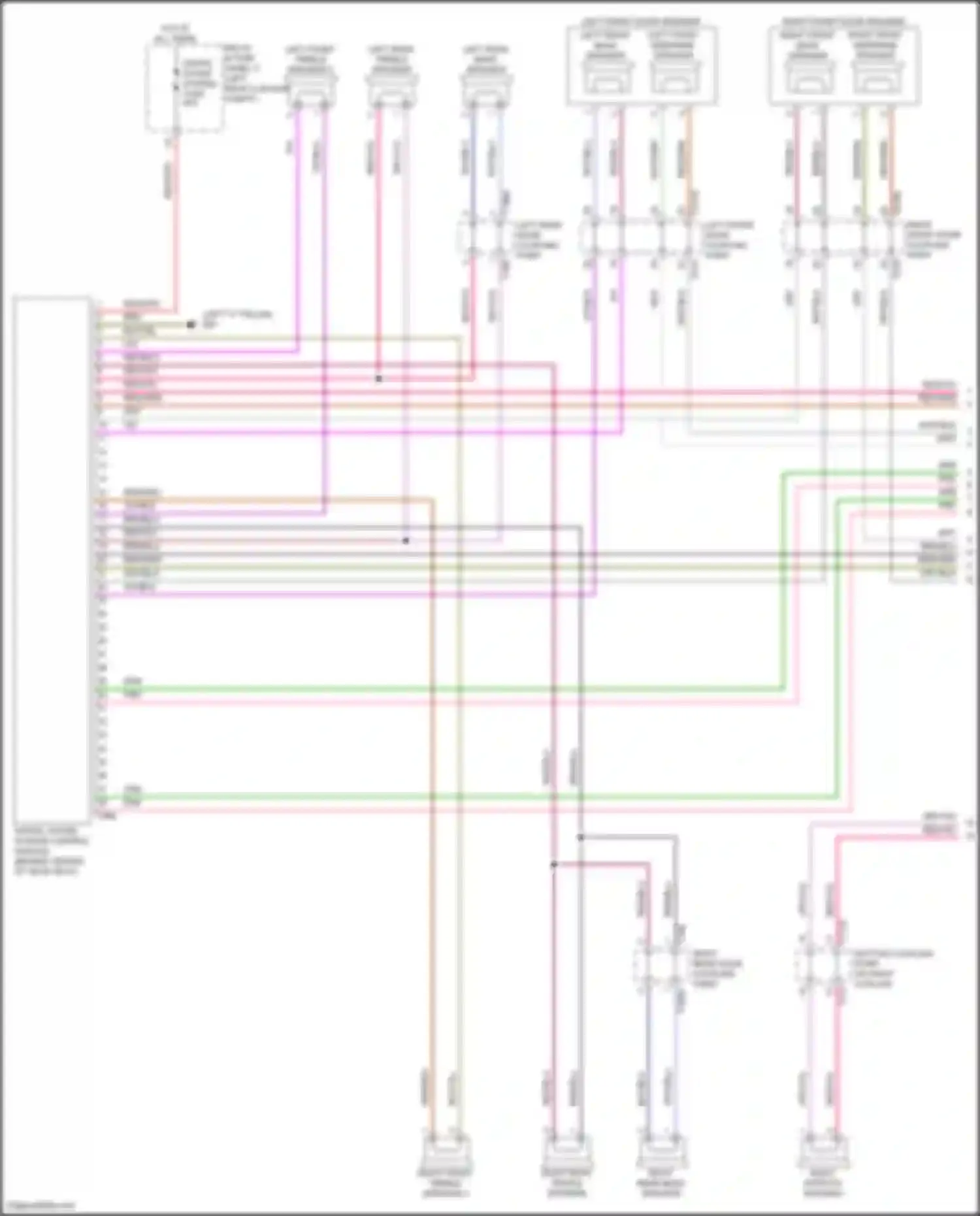 SQ8 Audi I facelift (2023-2024): Navigation circuit, w/ amplifier w/o high end sound (1 of 5)