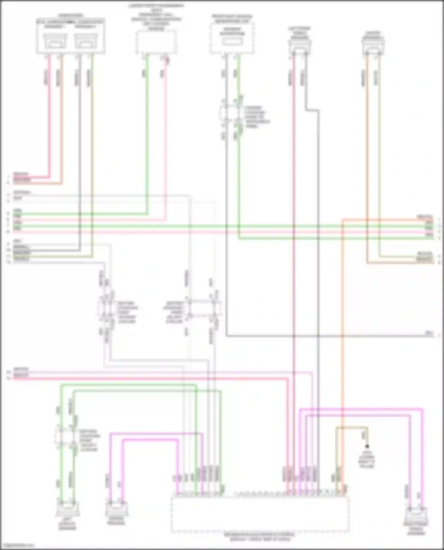 SQ8 Audi I facelift (2023-2024): Navigation circuit, w/ amplifier w/o high end sound (2 of 5)