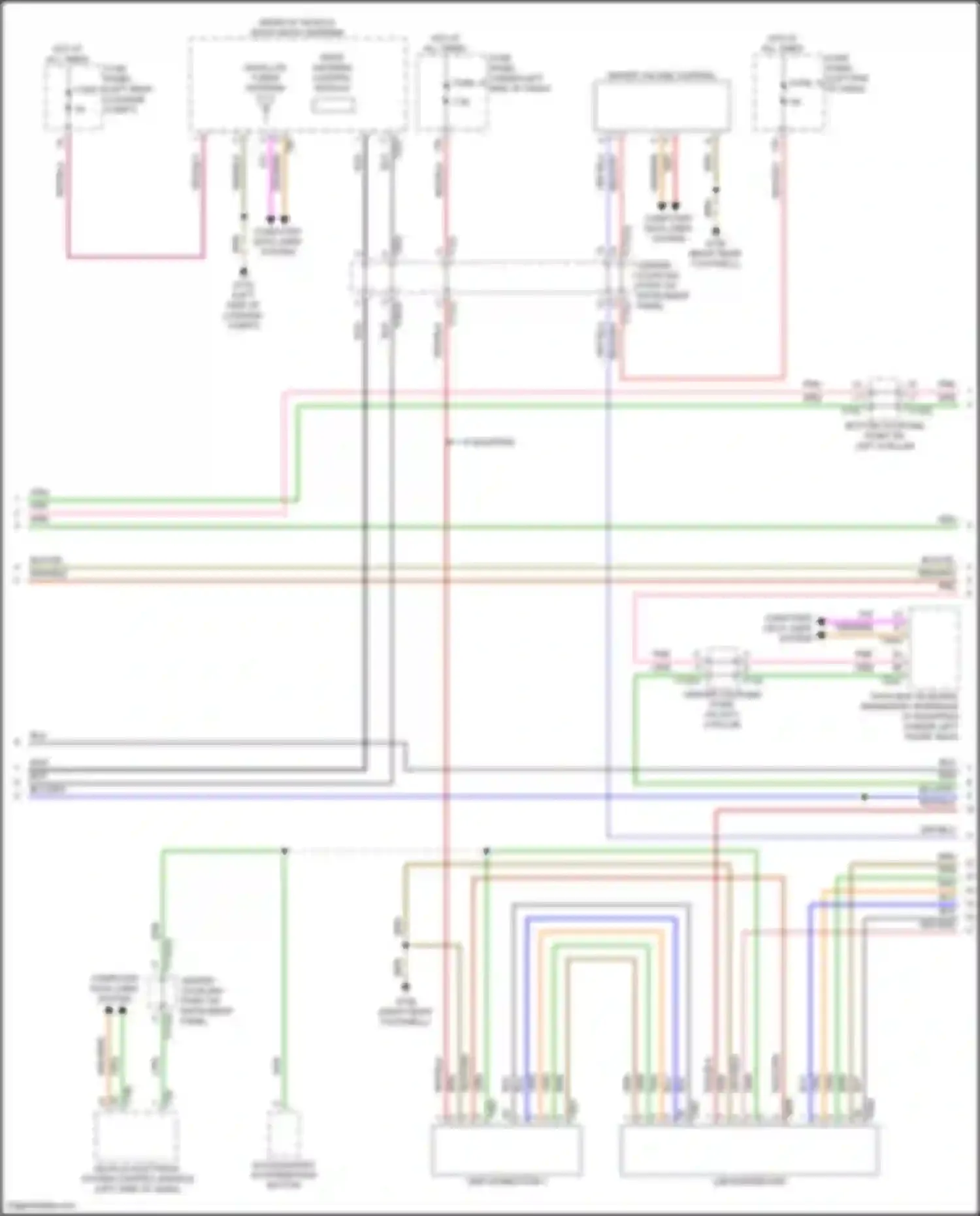 SQ8 Audi I facelift (2023-2024): Navigation circuit, w/ amplifier w/o high end sound (4 of 5)