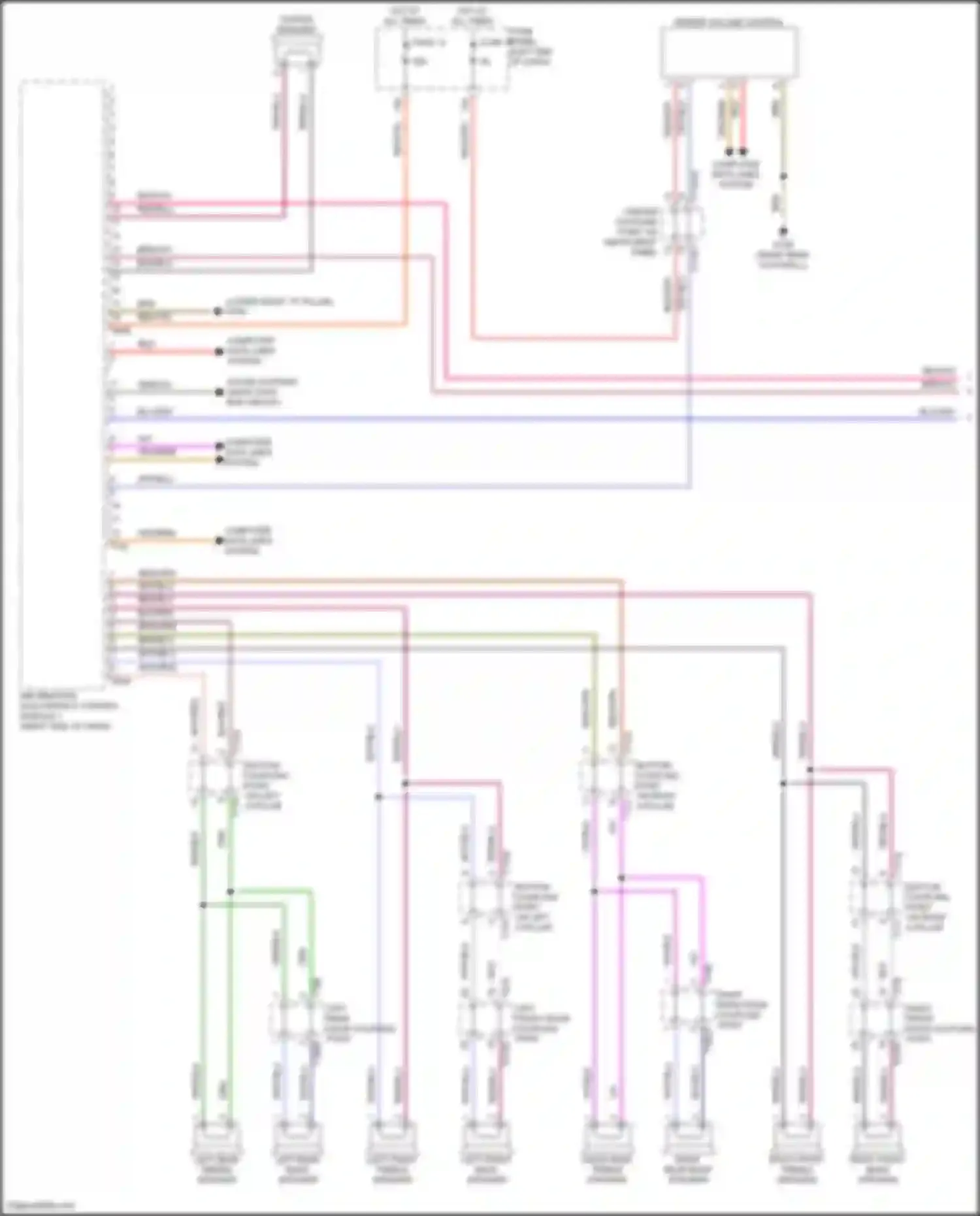 SQ8 Audi I facelift (2023-2024): Navigation circuit, w/o amplifier (1 of 4)