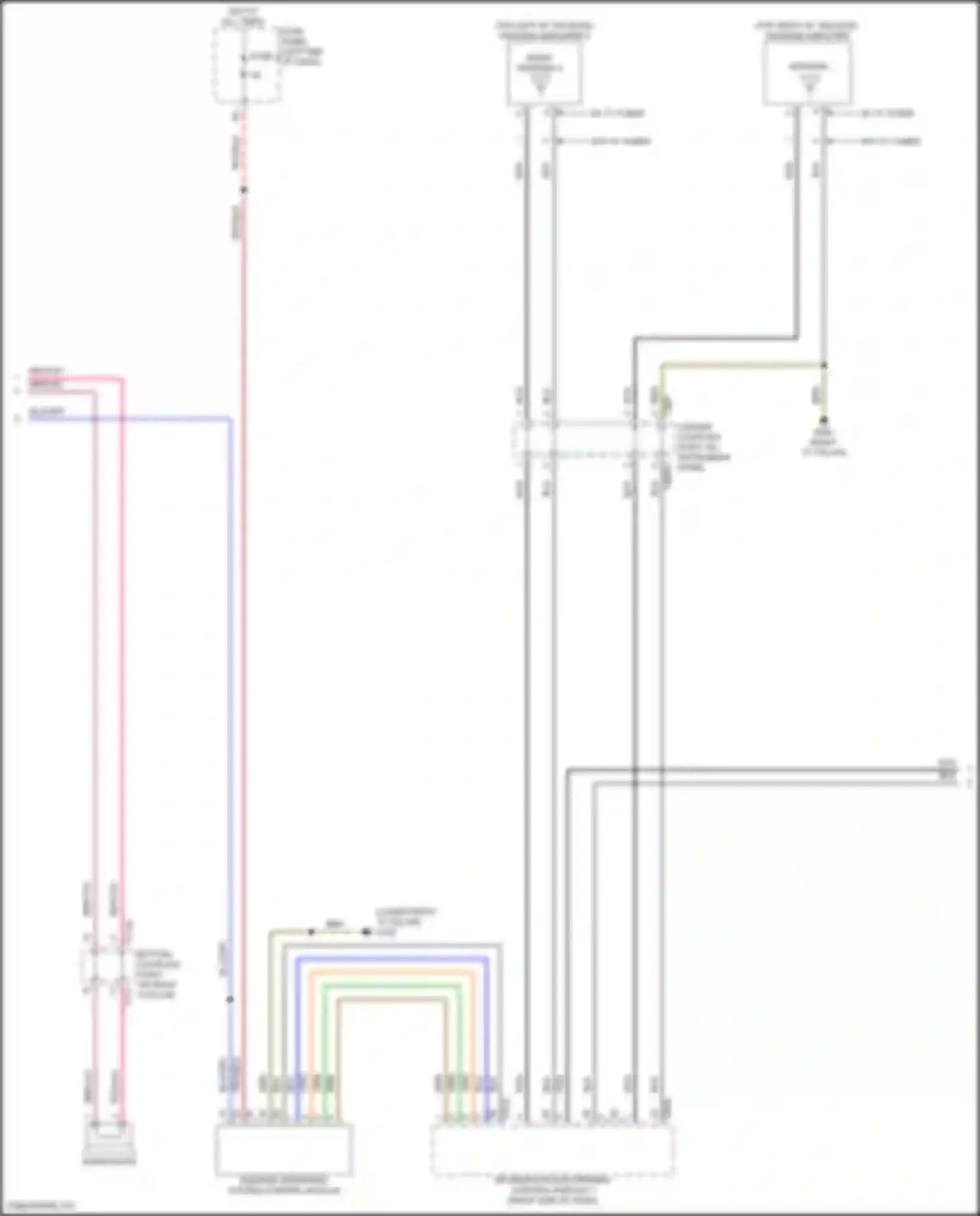 SQ8 Audi I facelift (2023-2024): Navigation circuit, w/o amplifier (2 of 4)