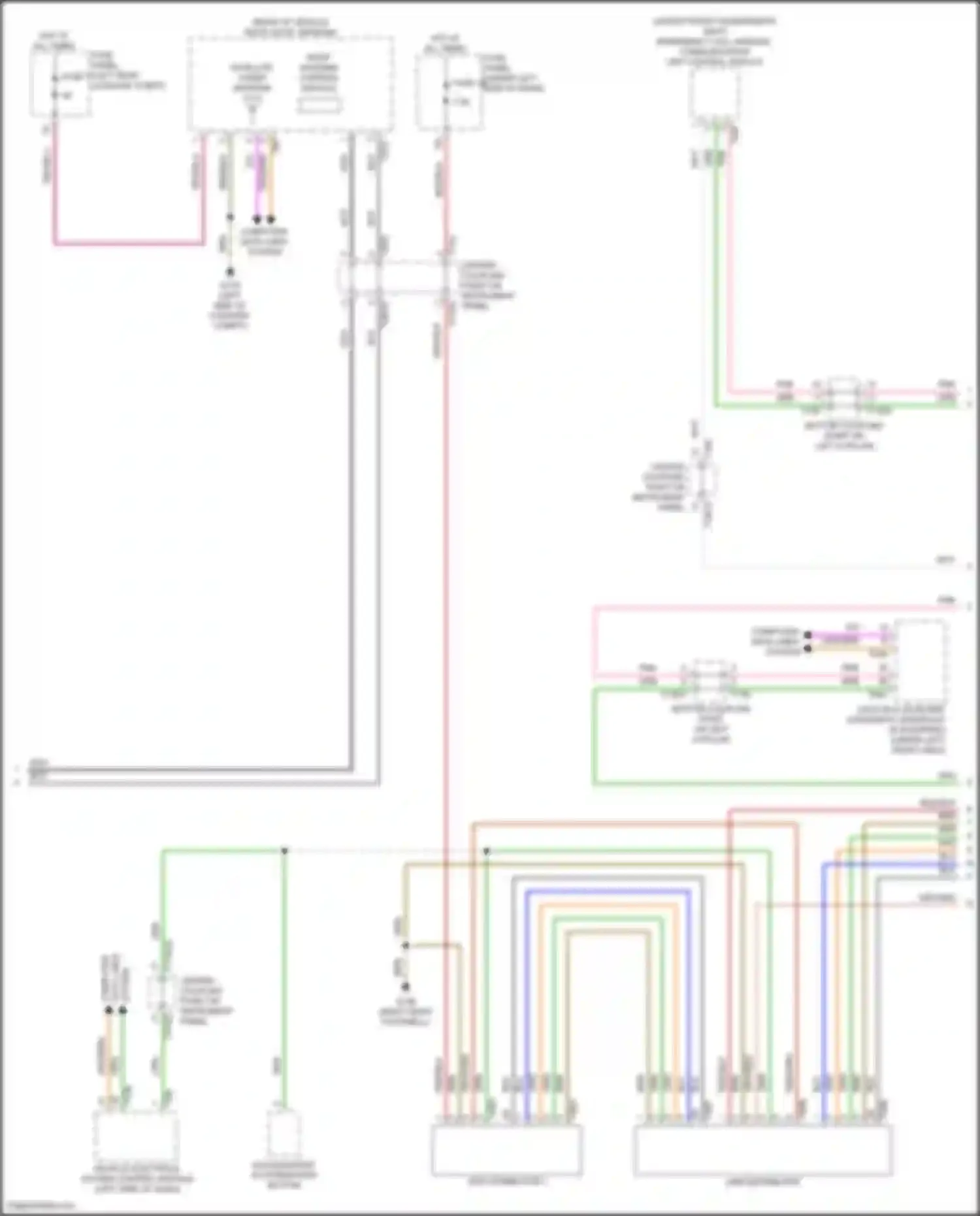 SQ8 Audi I facelift (2023-2024): Navigation circuit, w/o amplifier (3 of 4)