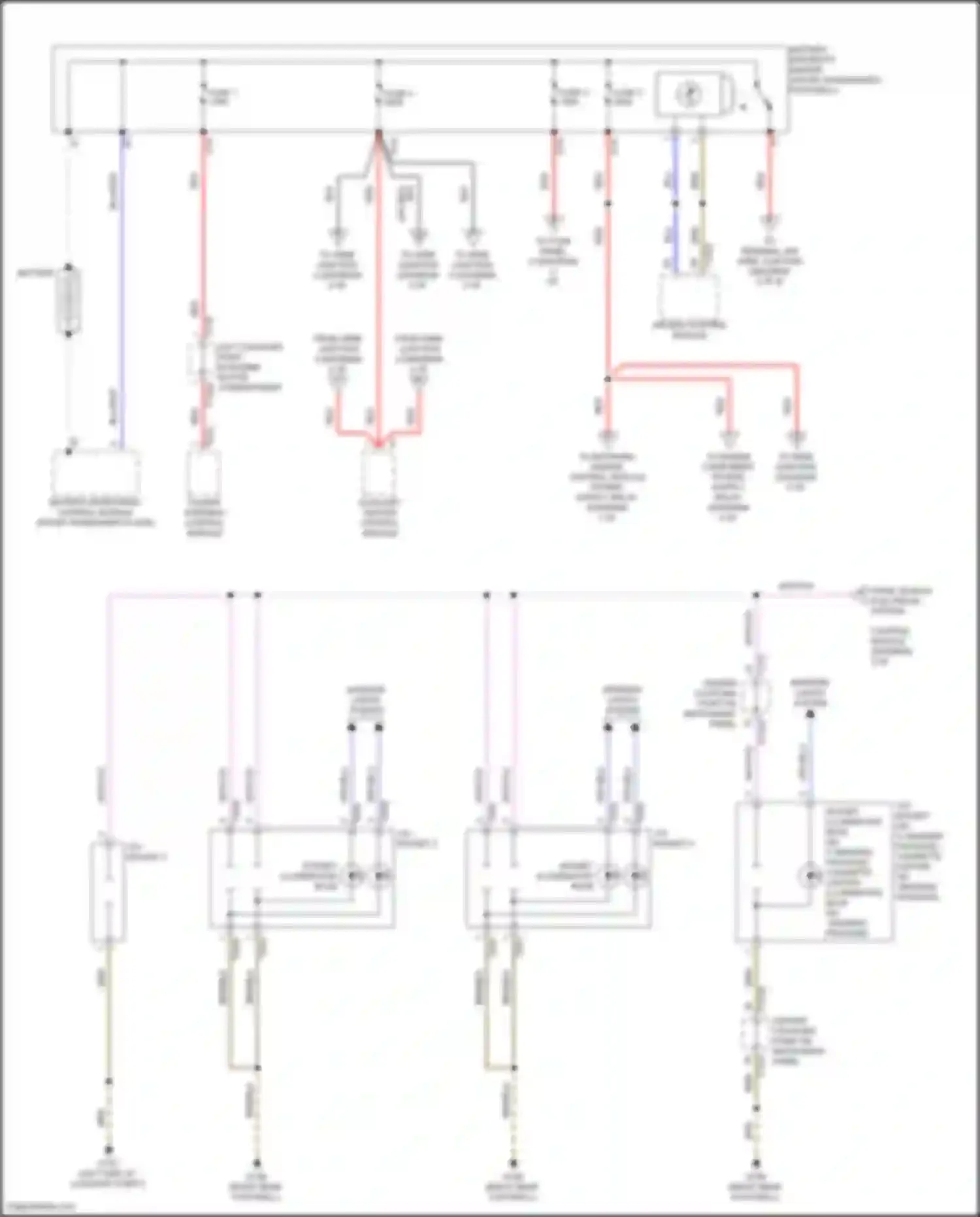 SQ8 Audi I facelift (2023-2024): Power distribution circuit (1 of 9)