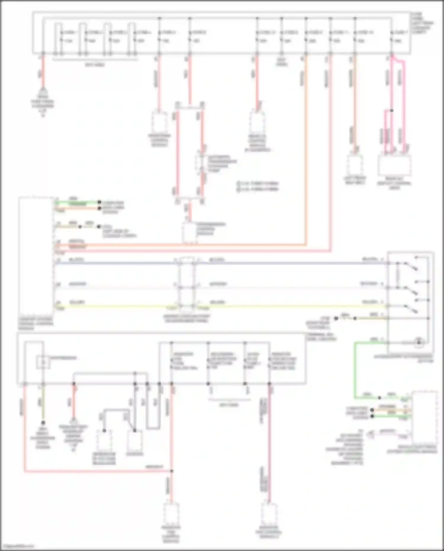 SQ8 Audi I facelift (2023-2024): Power distribution circuit (3 of 9)
