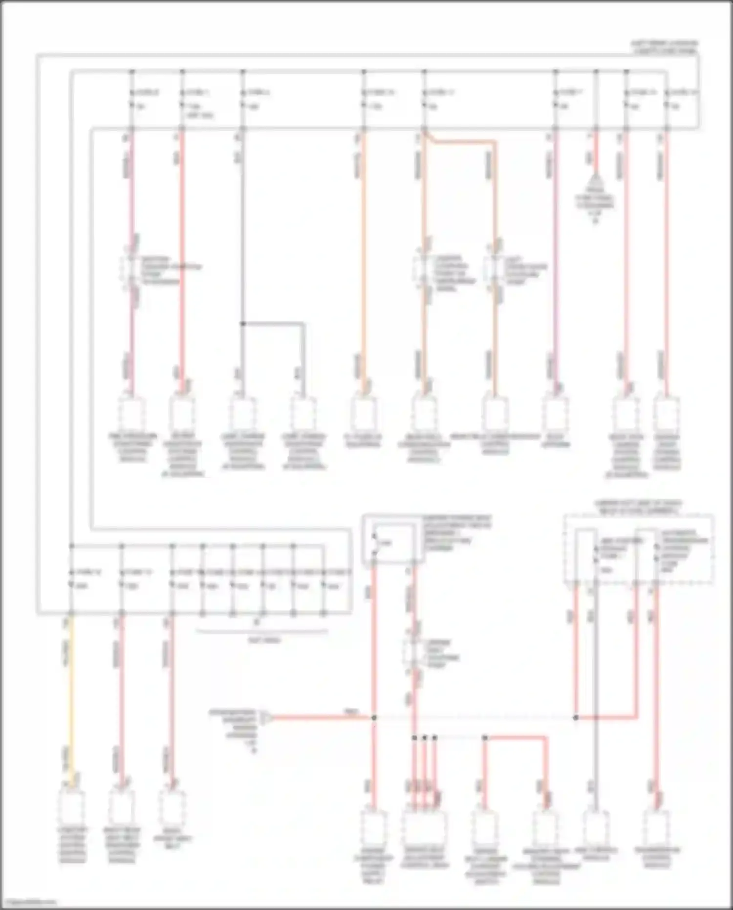 SQ8 Audi I facelift (2023-2024): Power distribution circuit (5 of 9)
