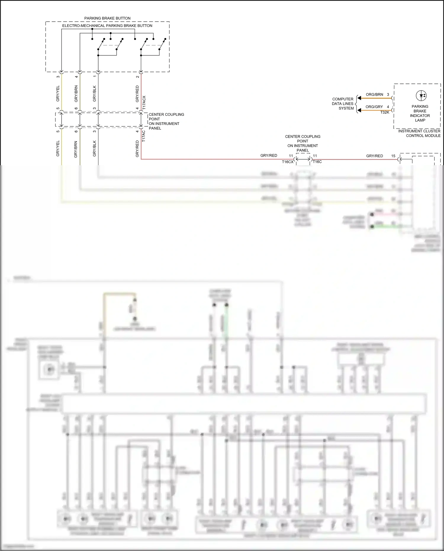 Wiring diagram abs control module for Audi SQ8 I facelift (2023-2024) (5 of 12)