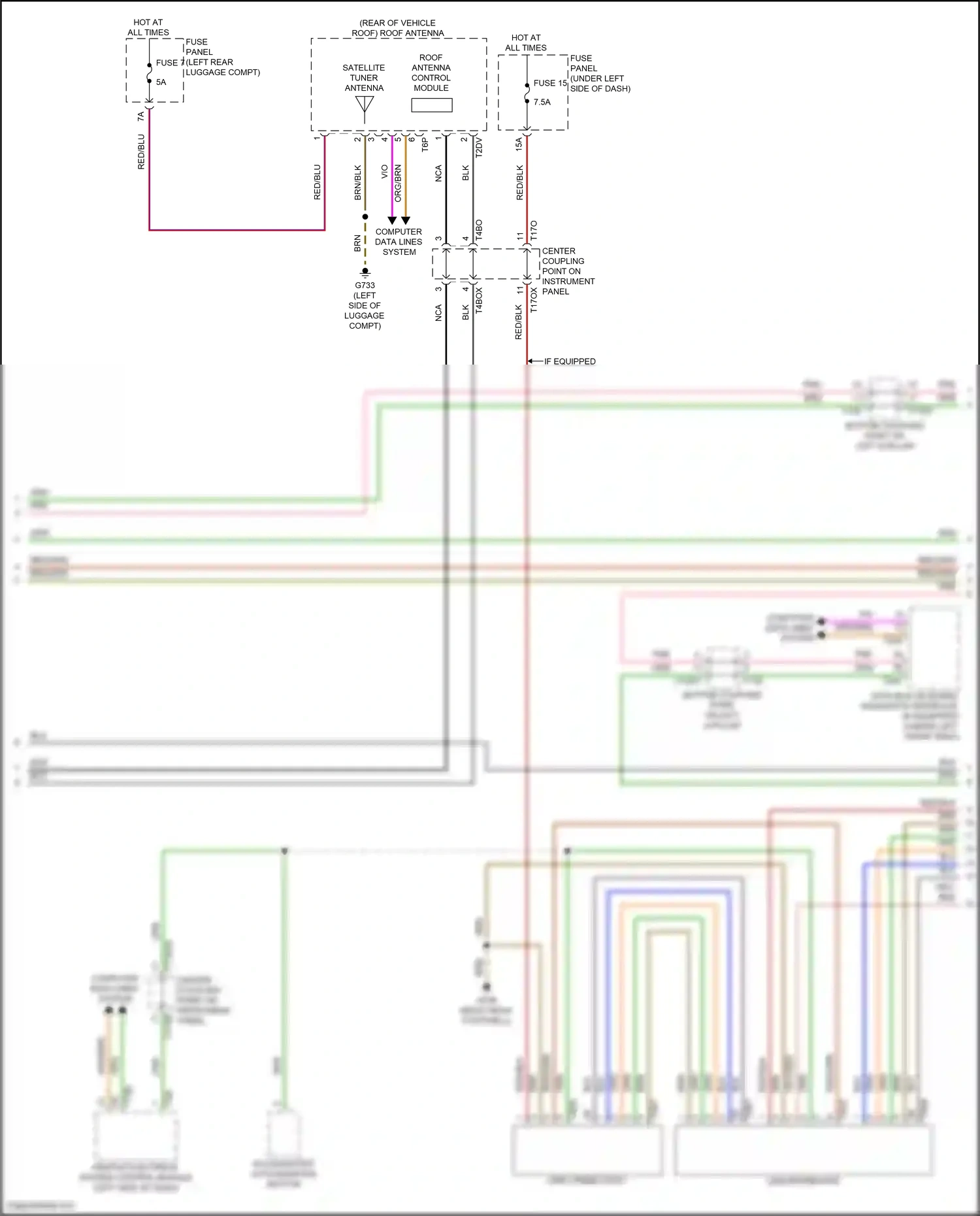 Wiring diagram blu for Audi SQ8 I facelift (2023-2024) (22 of 90)