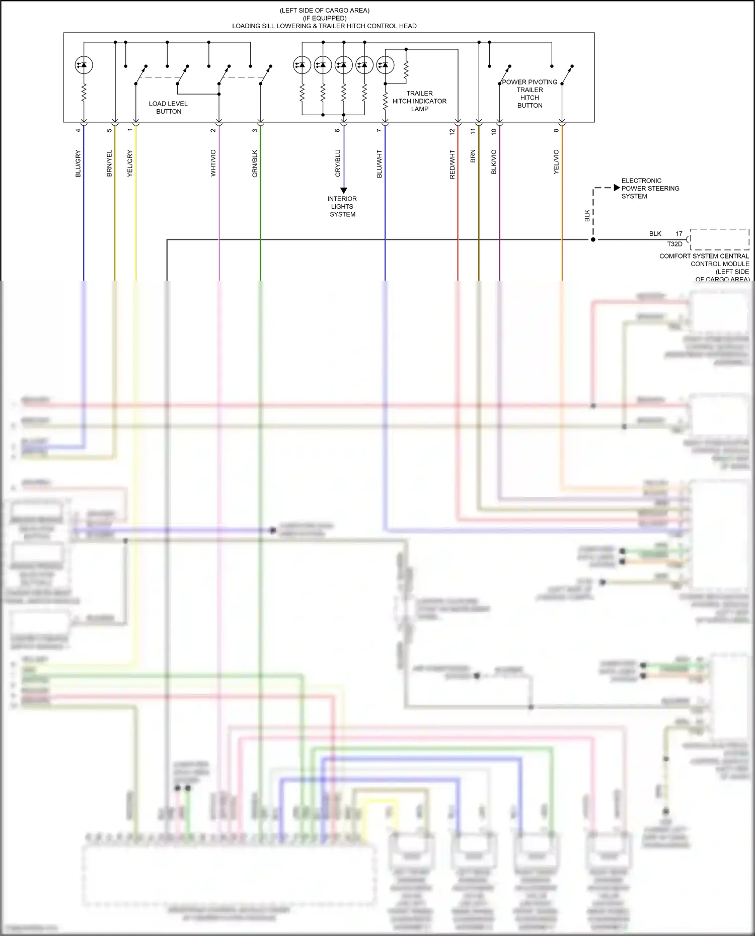 Wiring diagram computer data lines system for Audi SQ8 I facelift (2023-2024) (14 of 137)