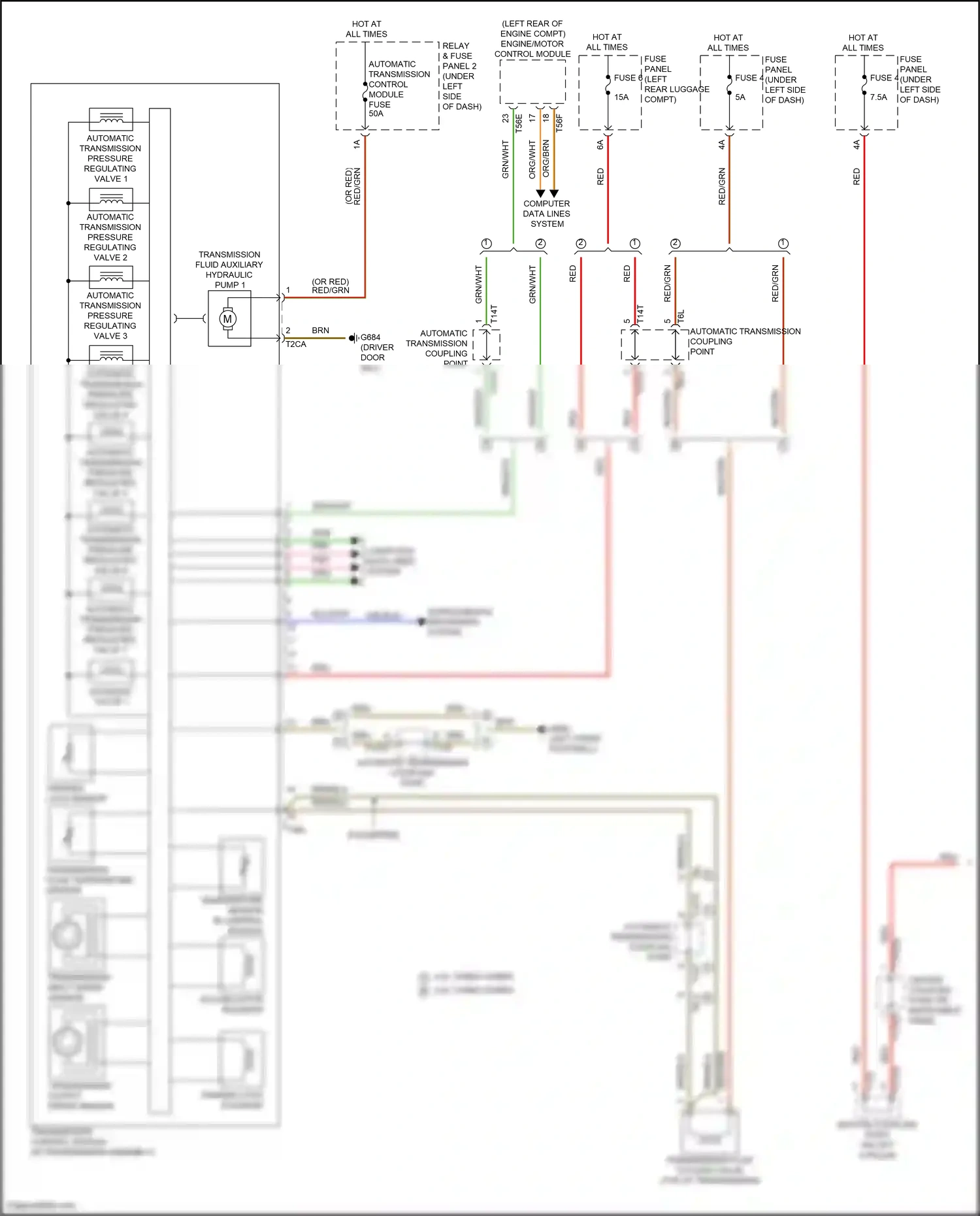 Wiring diagram computer data lines system for Audi SQ8 I facelift (2023-2024) (111 of 137)