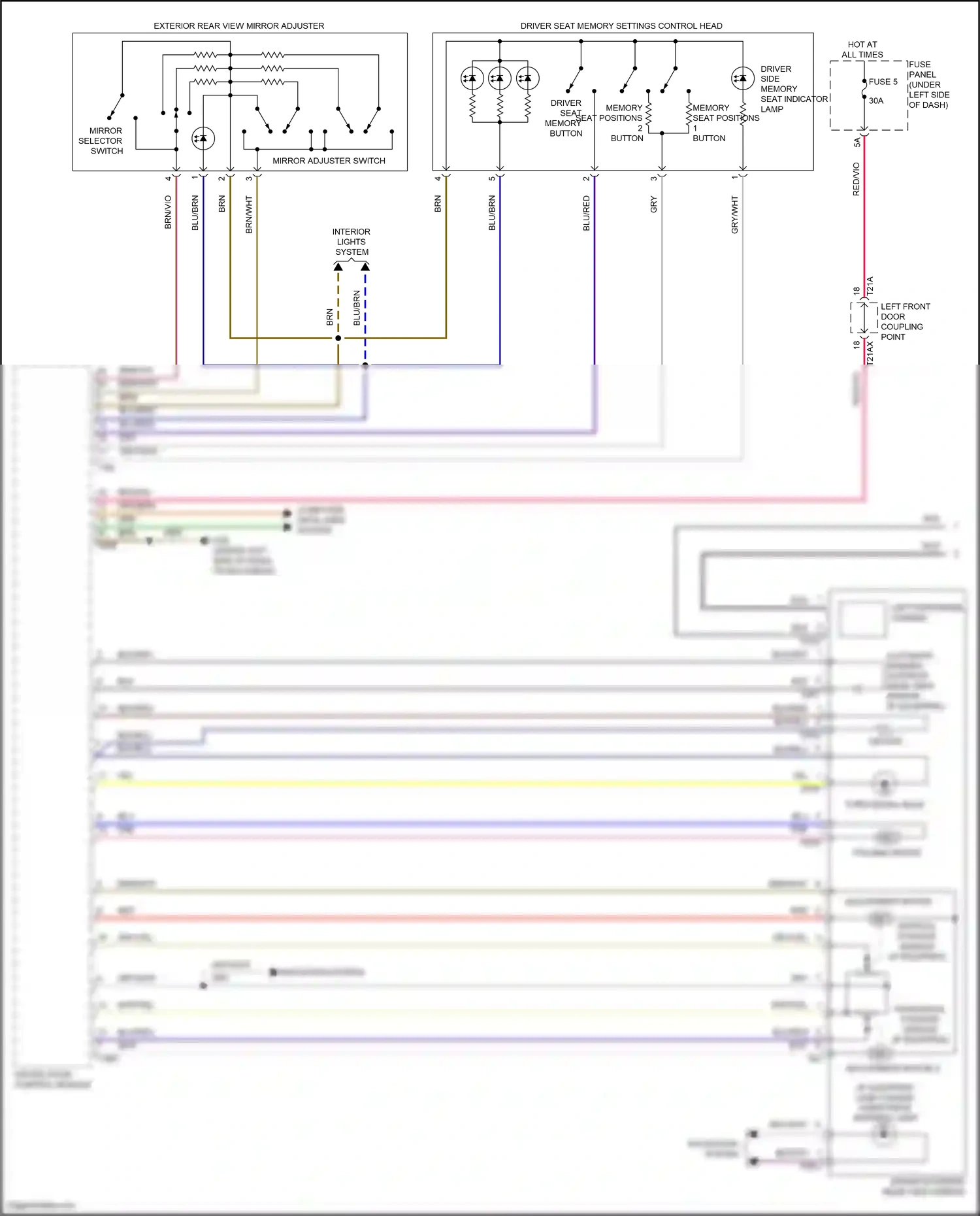 Wiring diagram navigation system for Audi SQ8 I facelift (2023-2024) (1 of 7)